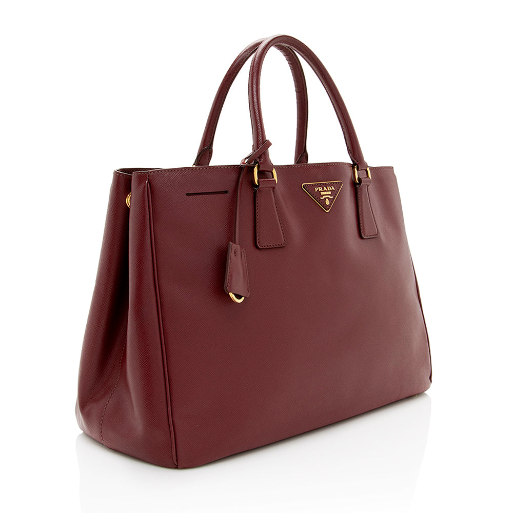 Prada Saffiano Leather Gardeners Tote (SHF-19452)