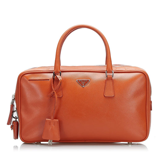 Prada Saffiano Leather Handbag (SHG-36105)