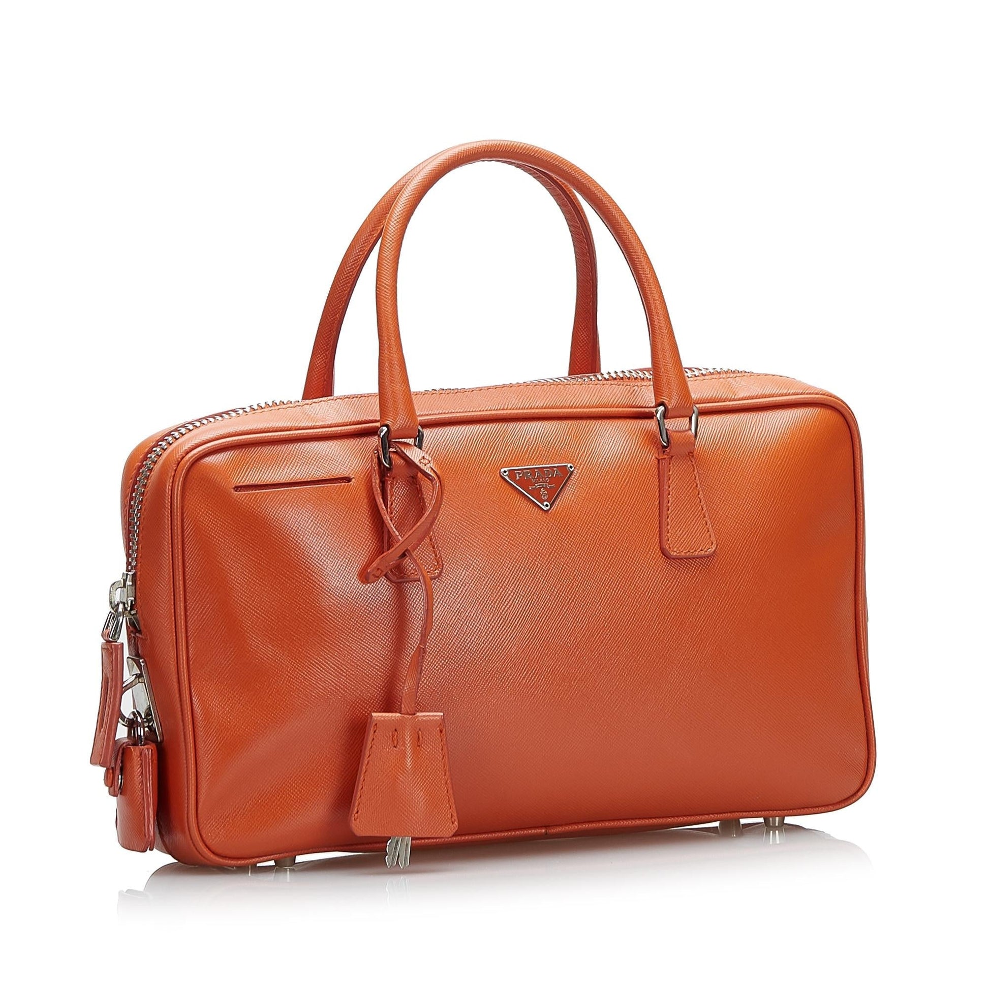 Prada Saffiano Leather Handbag (SHG-36105)