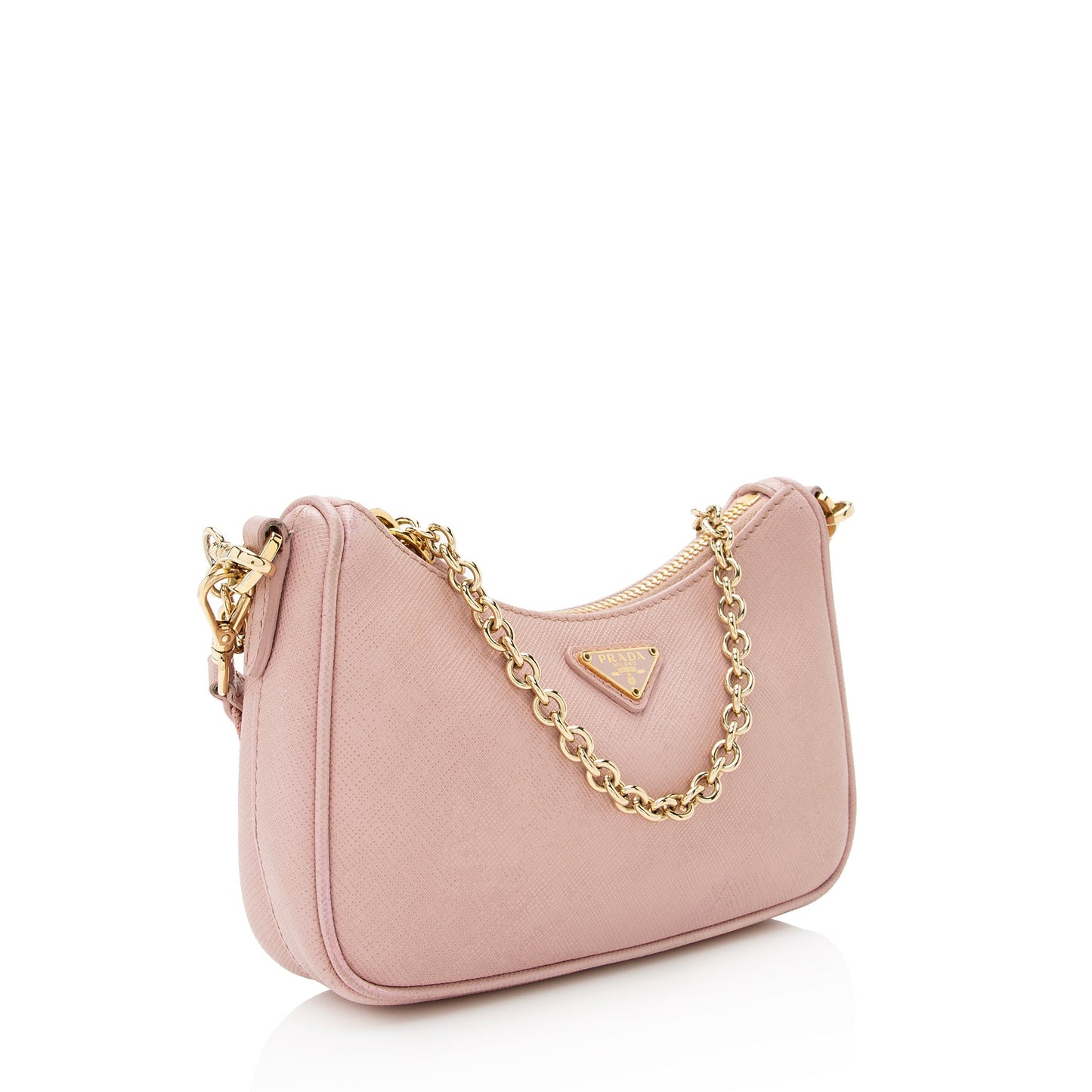 Prada Saffiano Leather Mini Shoulder Bag (SHF-22822)
