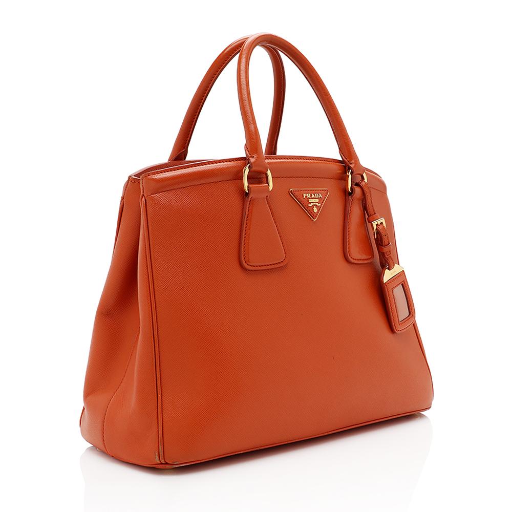 Prada Saffiano Leather Parabole Tote  