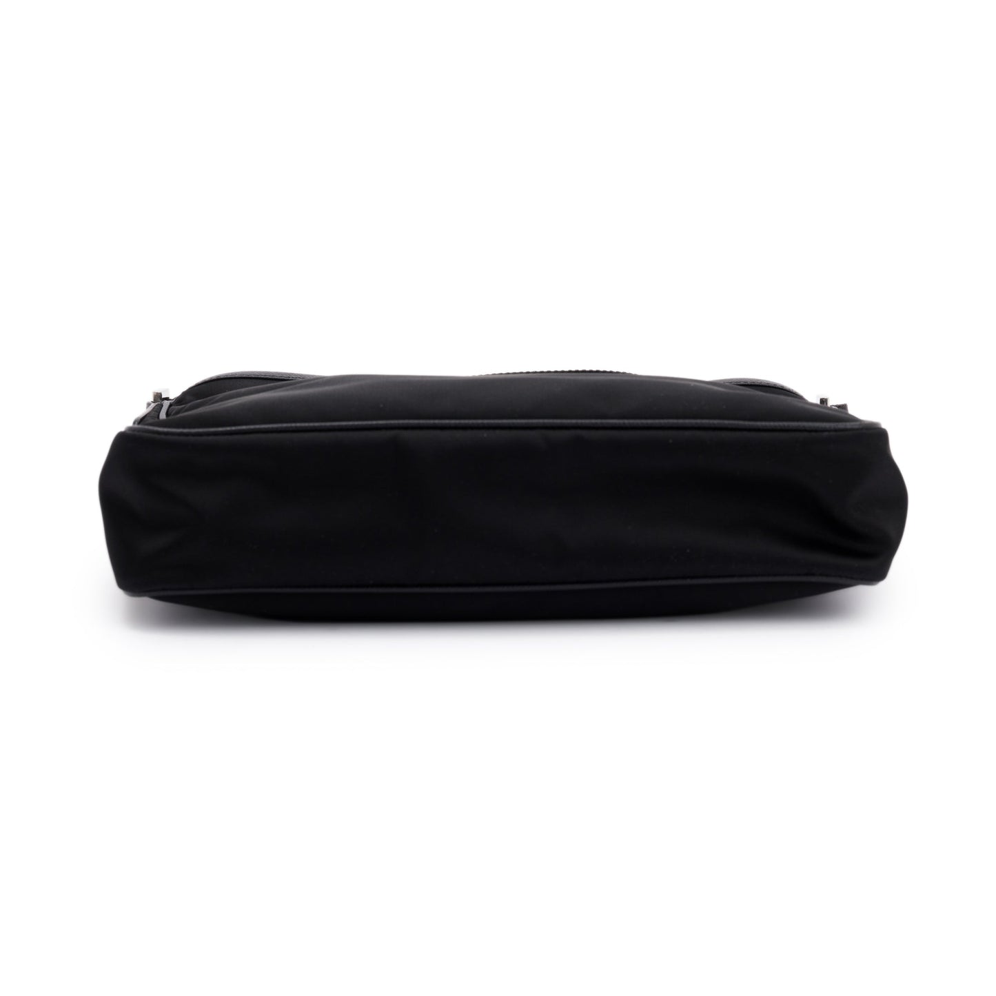 Prada Saffiano Leather-Trimmed Tessuto Nylon Messenger Bag