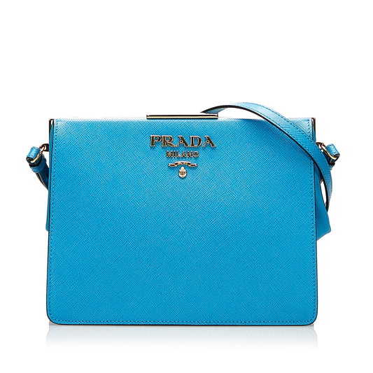 Prada Saffiano Light Frame Crossbody (SHG-35629)
