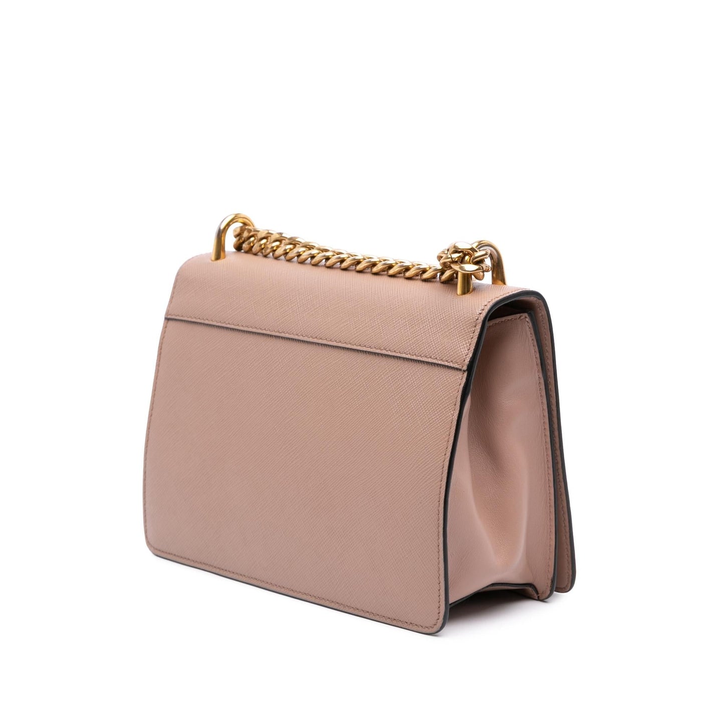 Prada Saffiano Lux Chain Crossbody