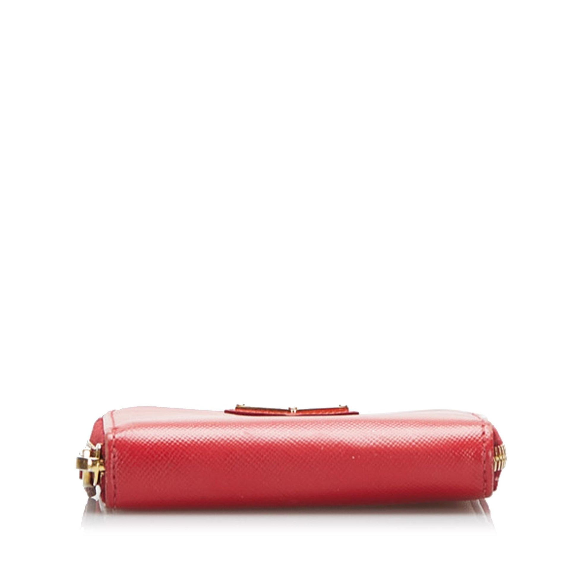 Prada Saffiano Lux Coin Pouch (SHG-HHW4oi)