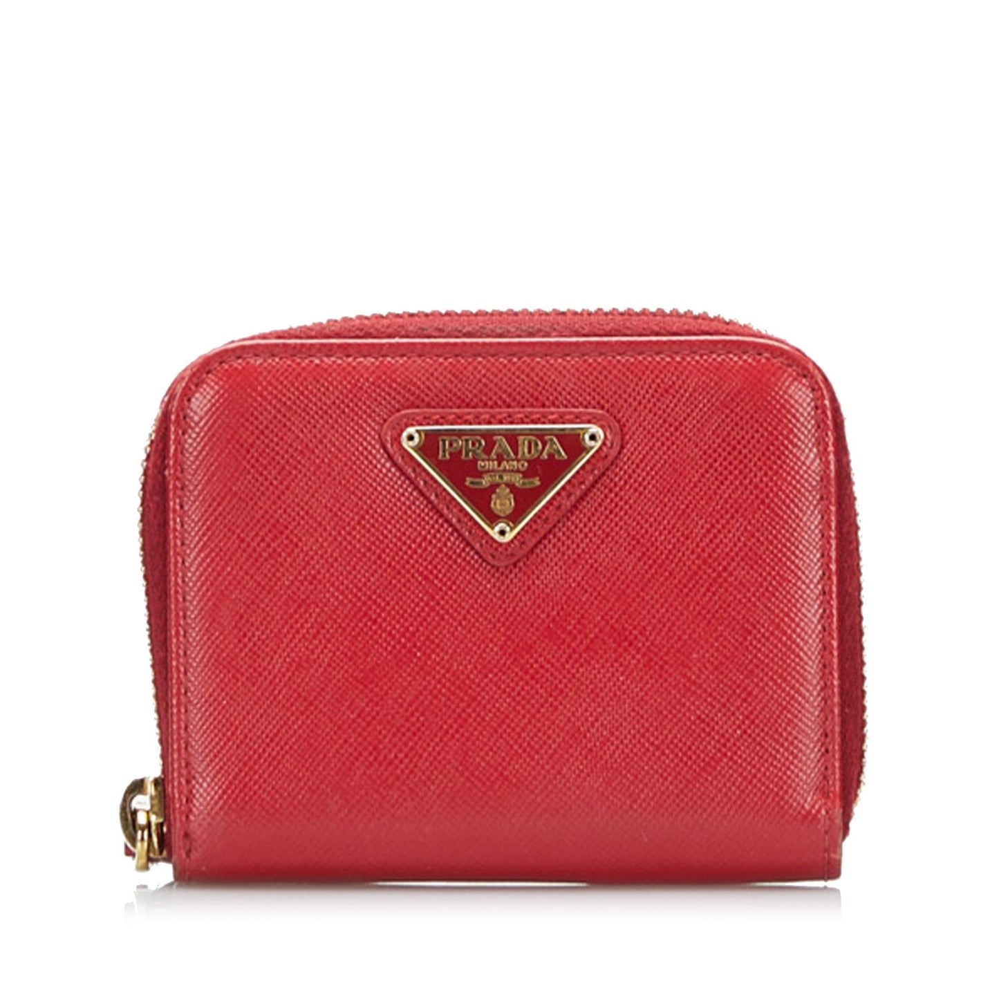 Prada Saffiano Lux Coin Pouch (SHG-HHW4oi)