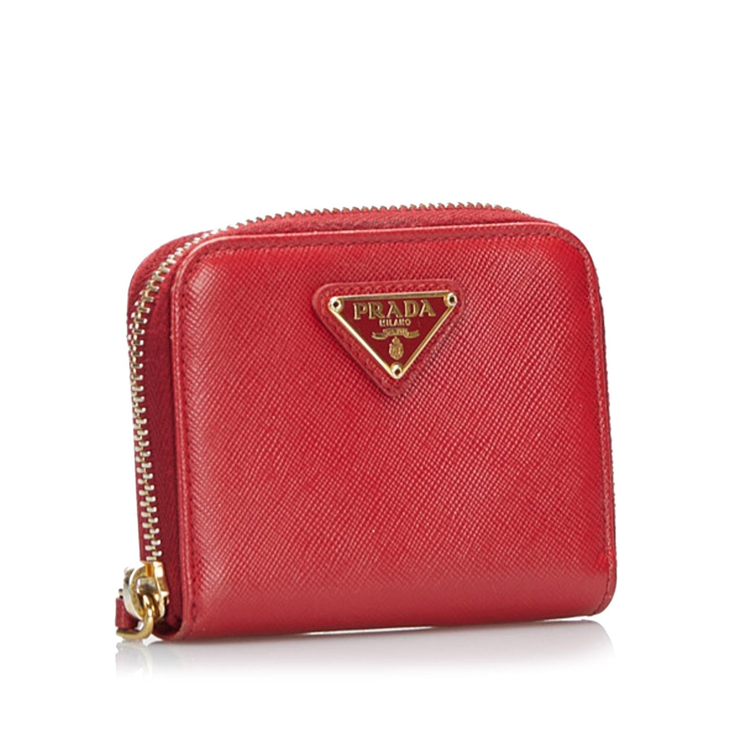 Prada Saffiano Lux Coin Pouch (SHG-HHW4oi)