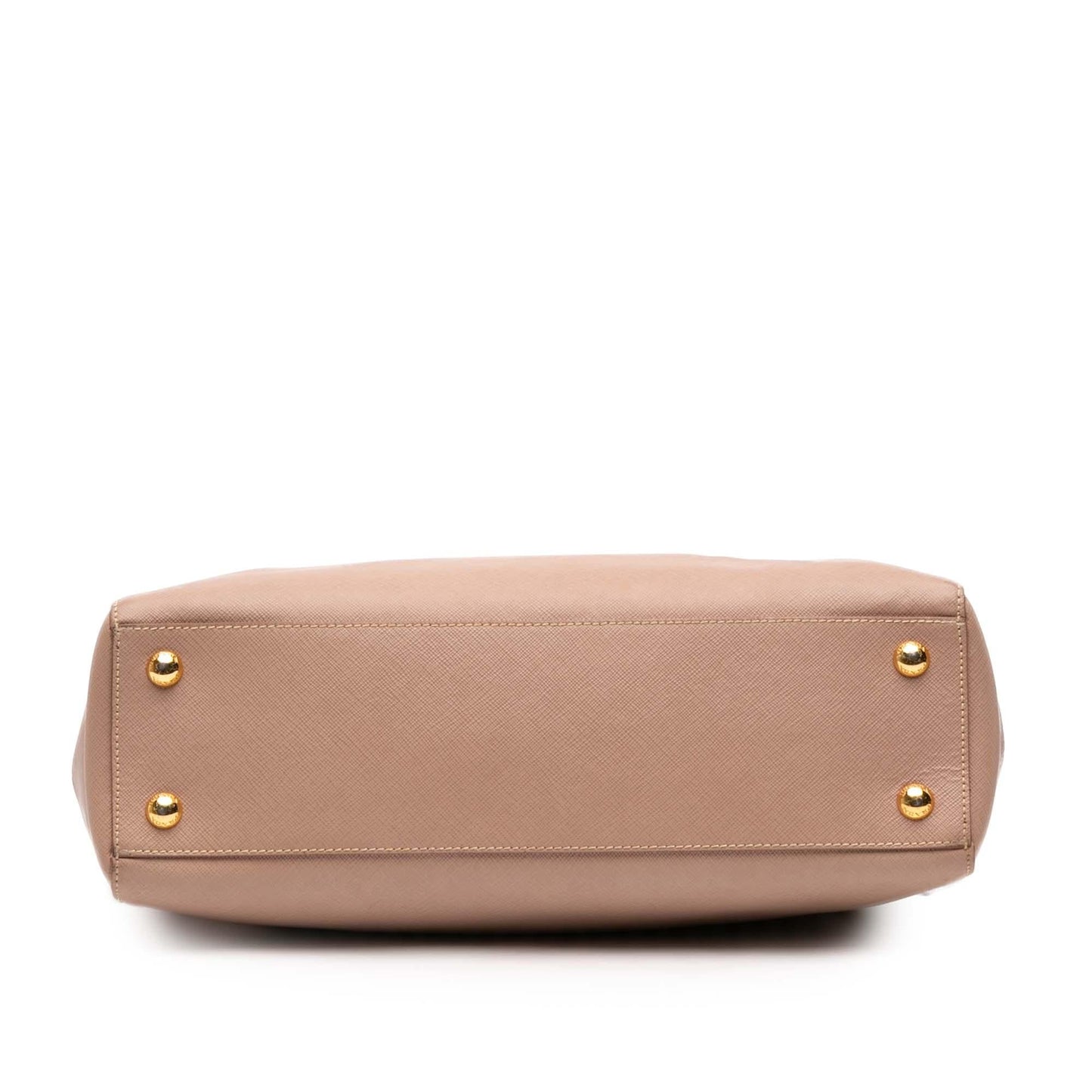 Prada Saffiano Lux Double Handle Shopping Tote