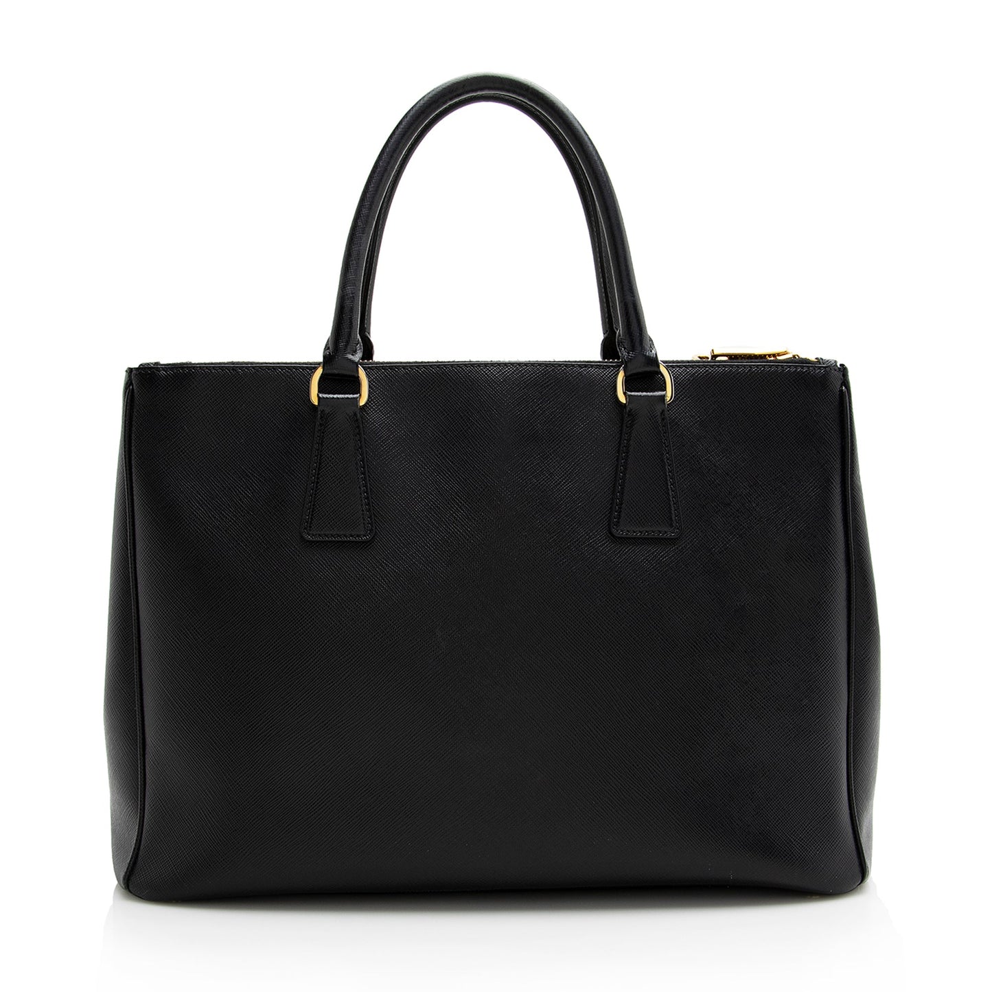 Prada Saffiano Lux Double-Zip Medium Tote (SHF-22264)