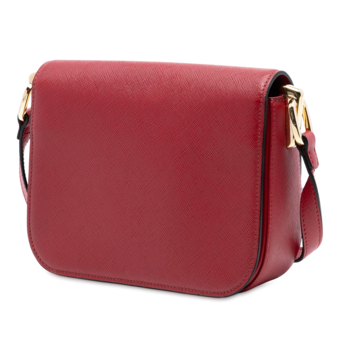 Prada Saffiano Lux Embleme Crossbody