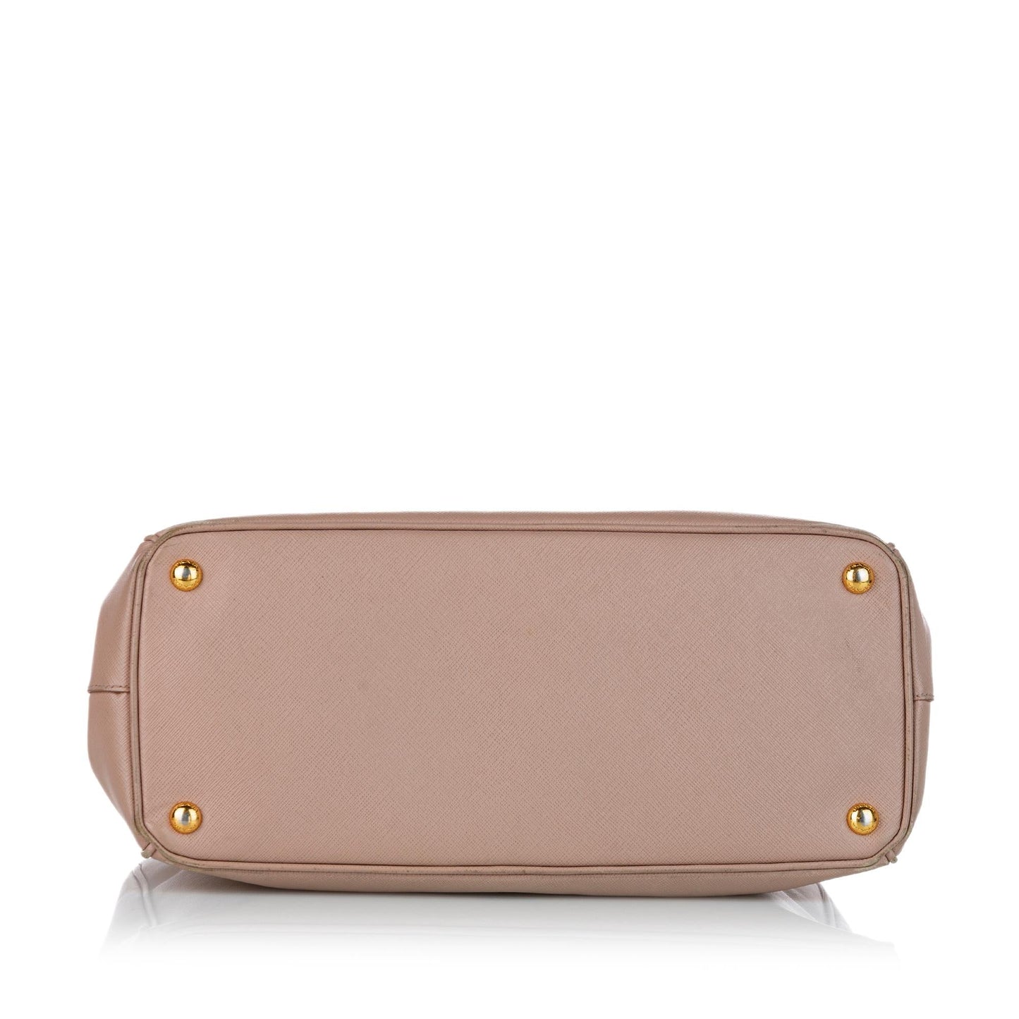 Prada Saffiano Lux Galleria Double Zip Satchel (SHG-33767)