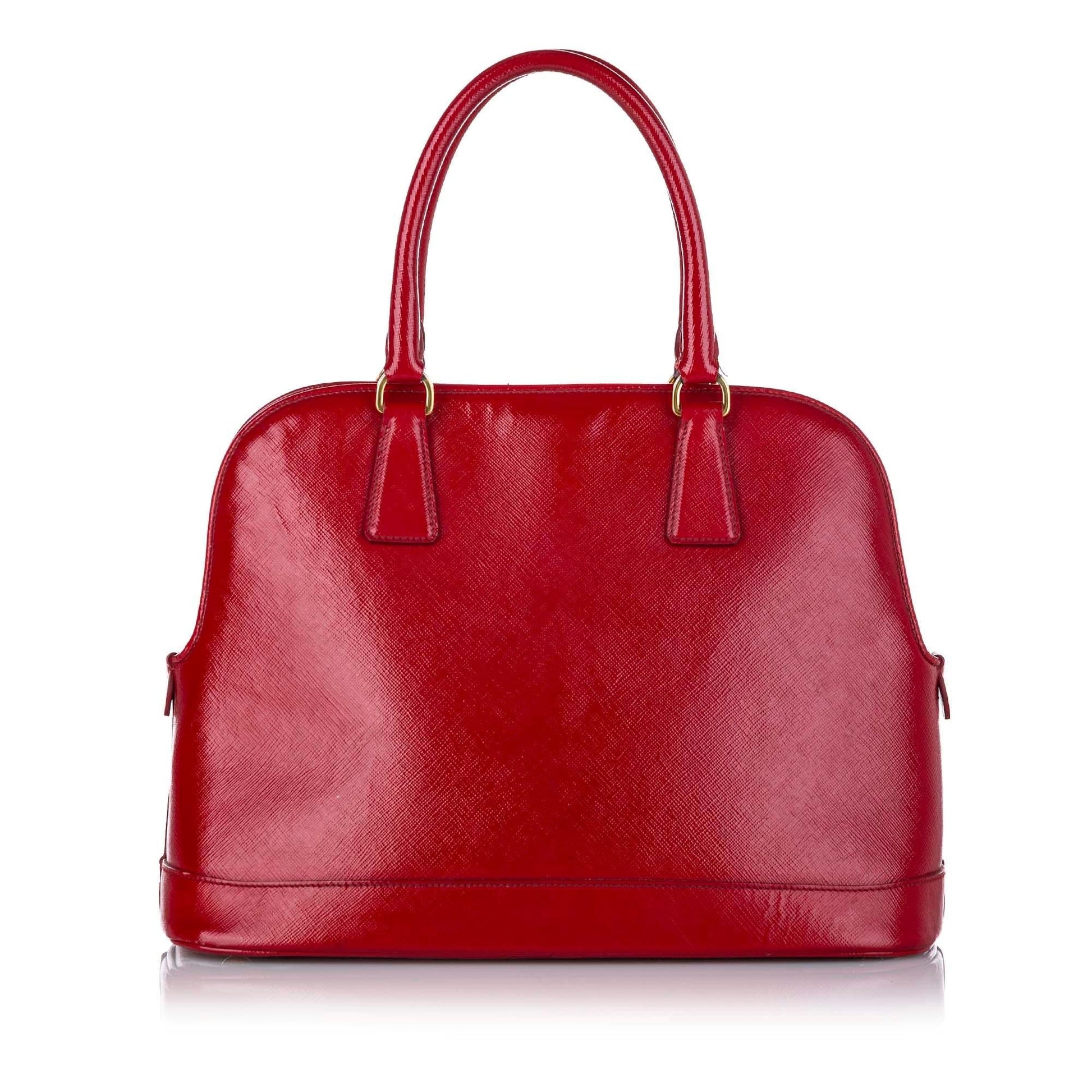 Prada Saffiano Lux Handbag (SHG-21075)