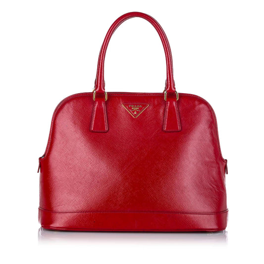Prada Saffiano Lux Handbag (SHG-21075)