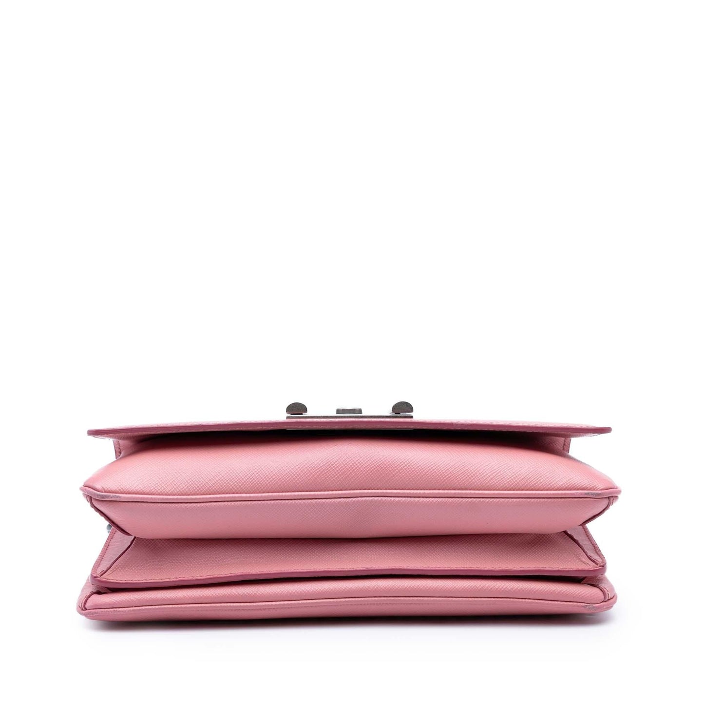 Prada Saffiano Lux Lock Chain Flap