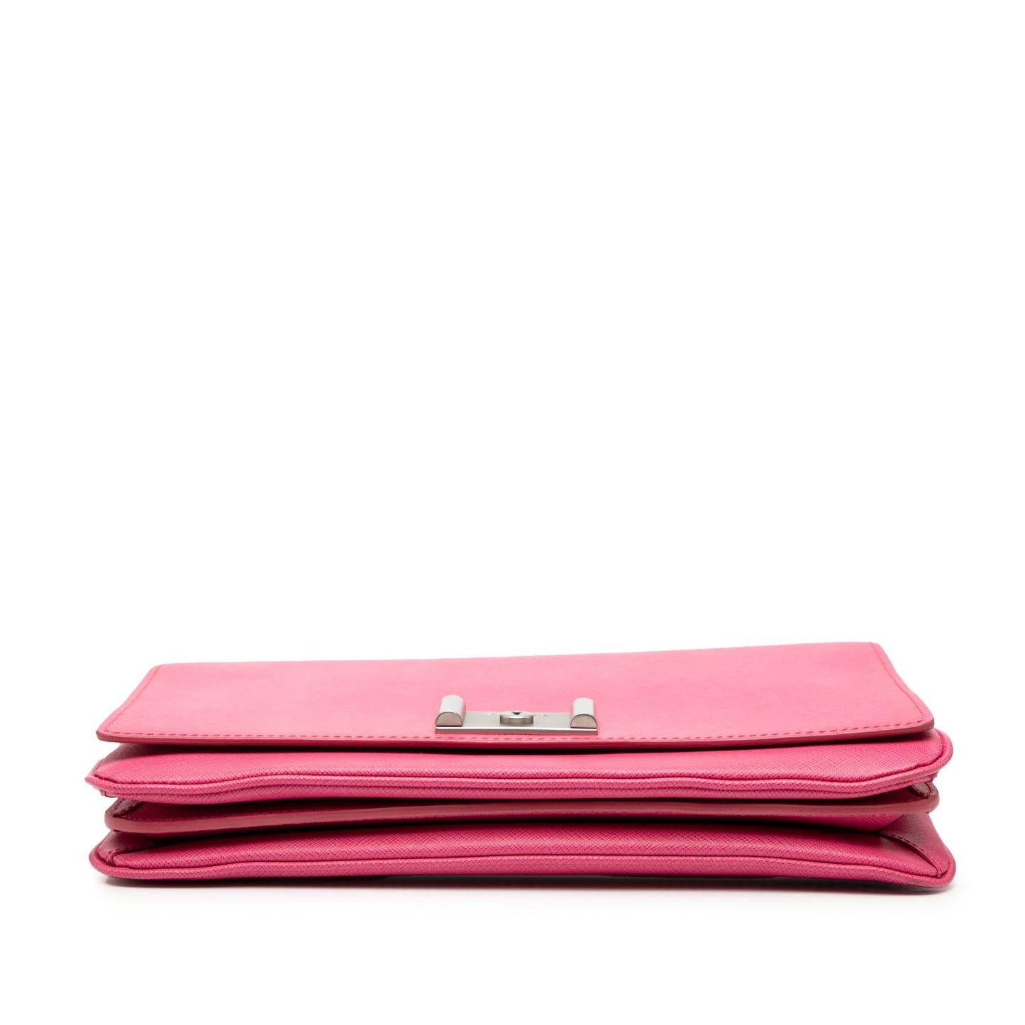 Prada Saffiano Lux Lock Chain Flap