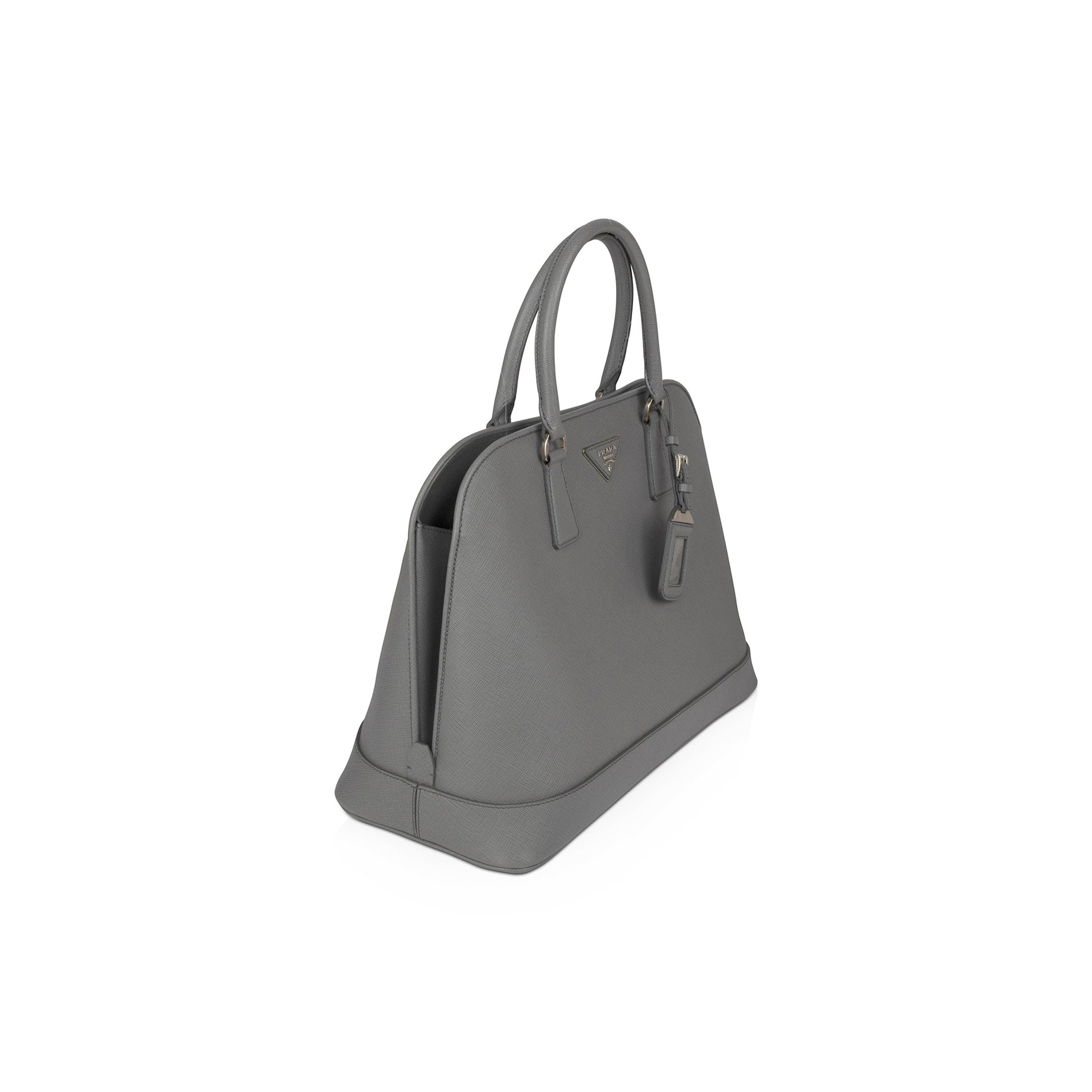 Prada Saffiano Lux Open Promenade Dome Tote