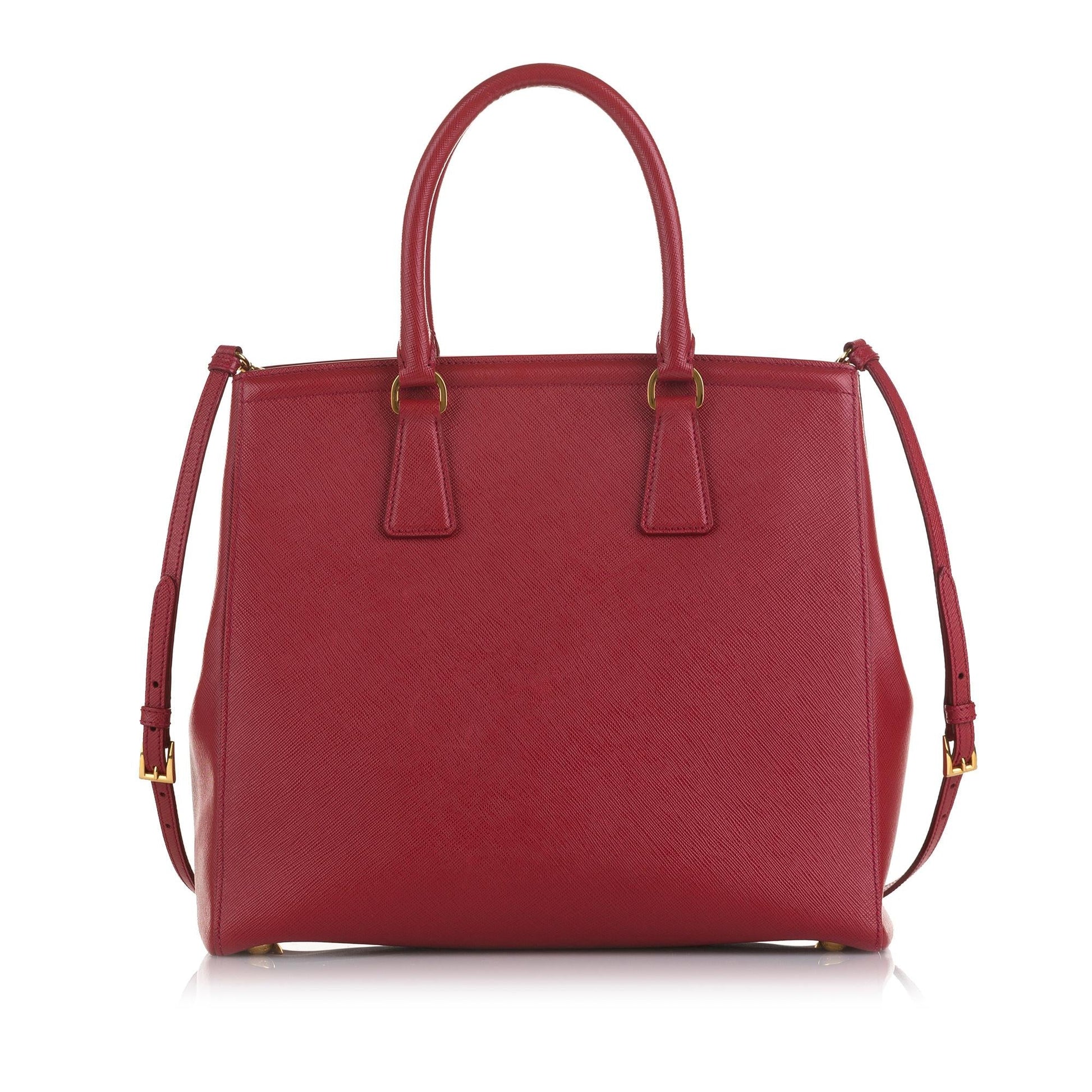 Prada Saffiano Lux Parabole Satchel (SHG-Y1ZtNH)