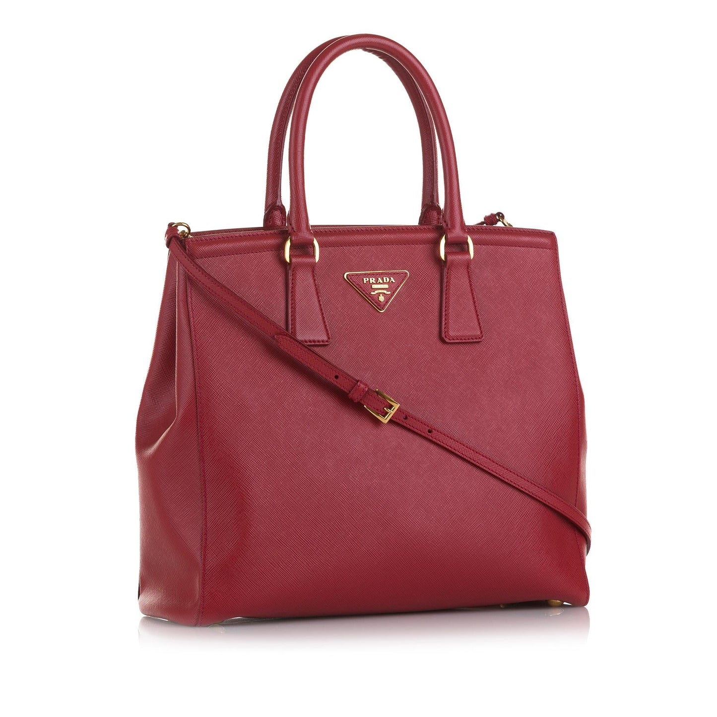Prada Saffiano Lux Parabole Satchel (SHG-Y1ZtNH)