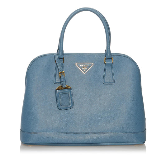 Prada Saffiano Lux Satchel (SHG-34085)