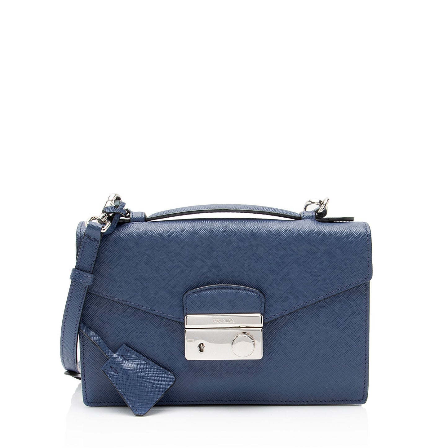 Prada Saffiano Lux Sound Mini Crossbody