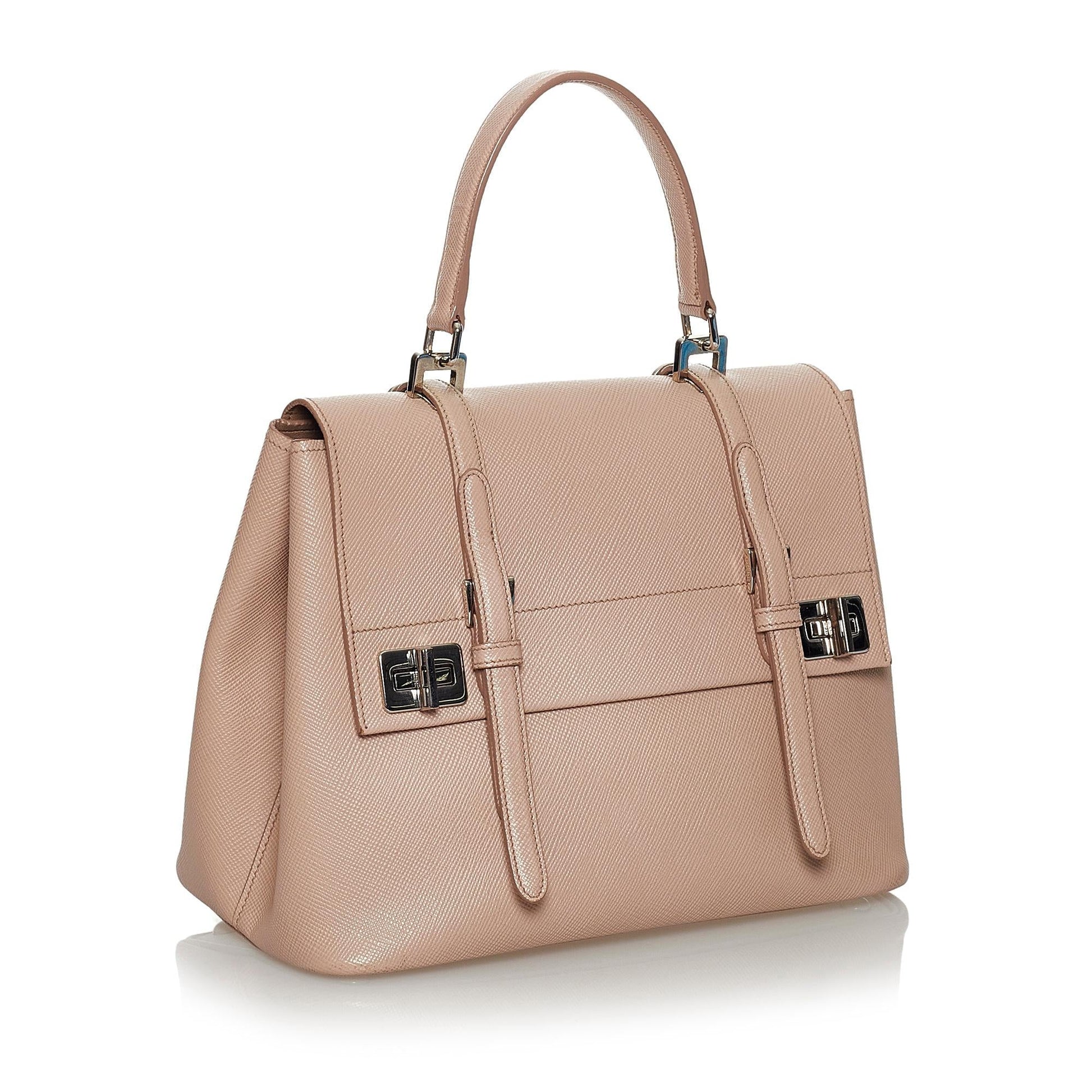 Prada Saffiano Satchel (SHG-31222)