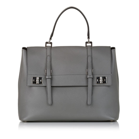 Prada Saffiano Satchel (SHG-31898)