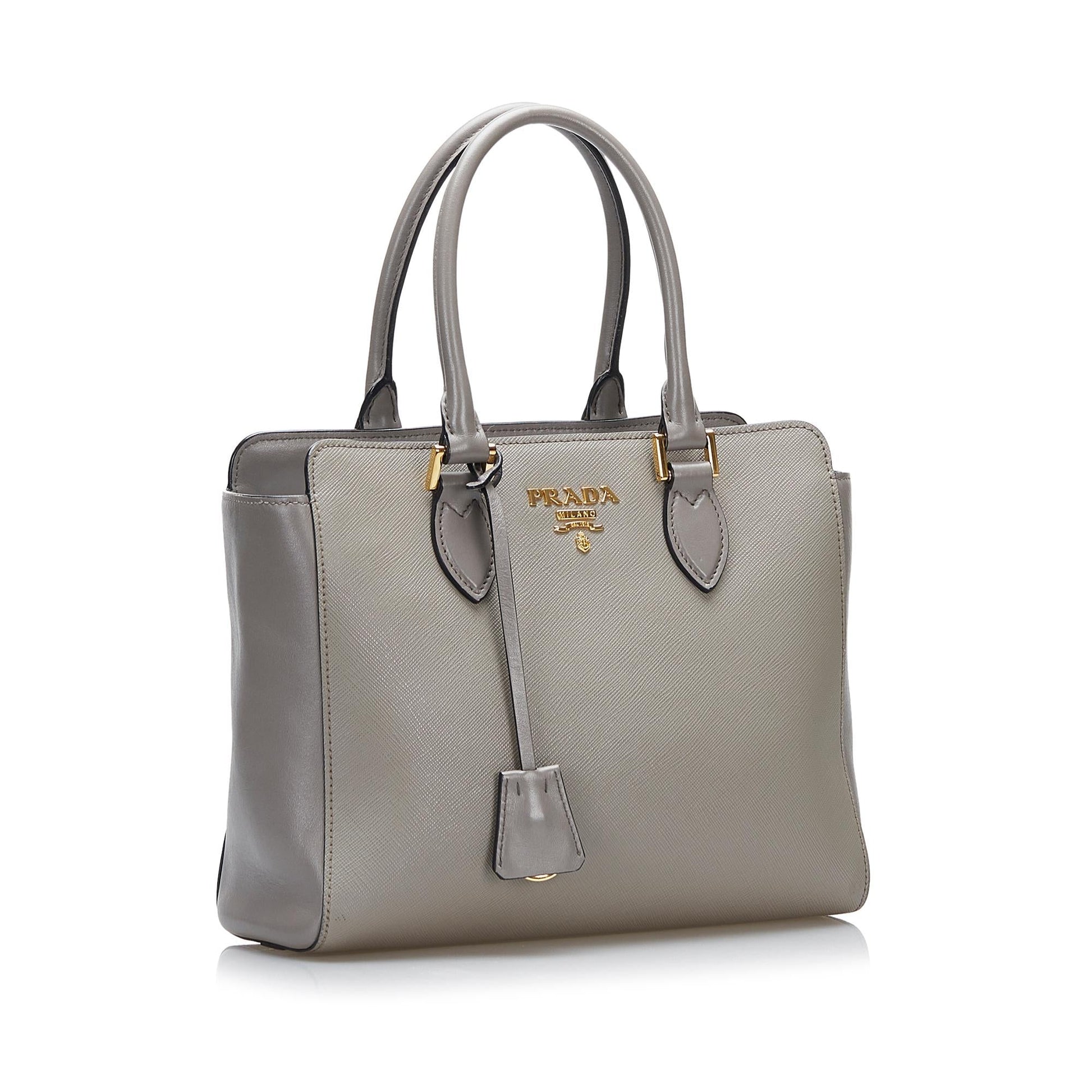 Prada Saffiano Satchel (SHG-36774)