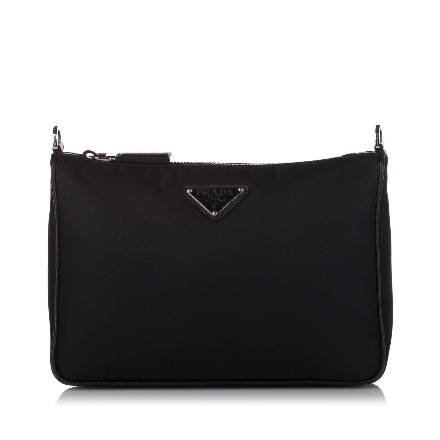 Prada Saffiano-Trimmed Re-Nylon Crossbody Bag (SHG-35635)