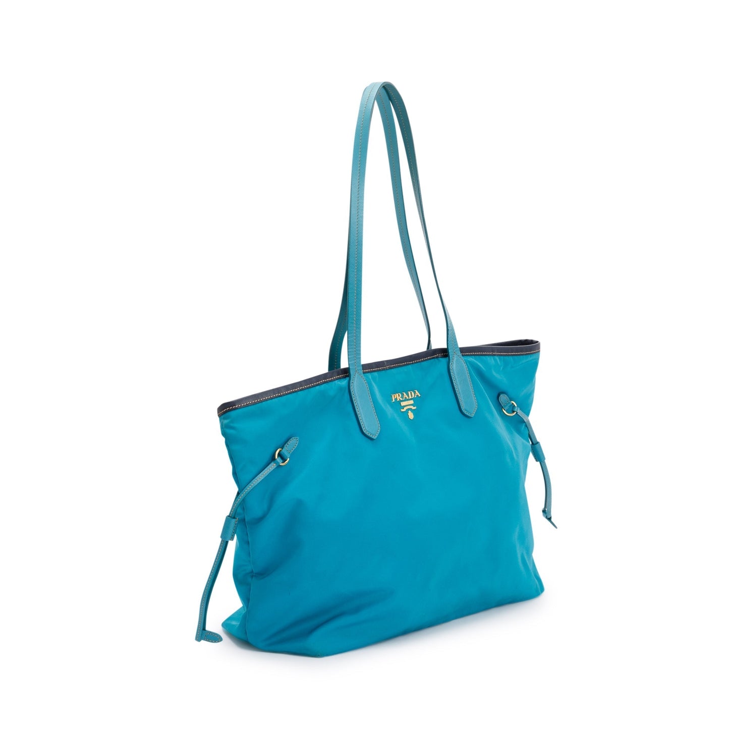 Prada Saffiano-Trimmed Tessuto Nylon Tote