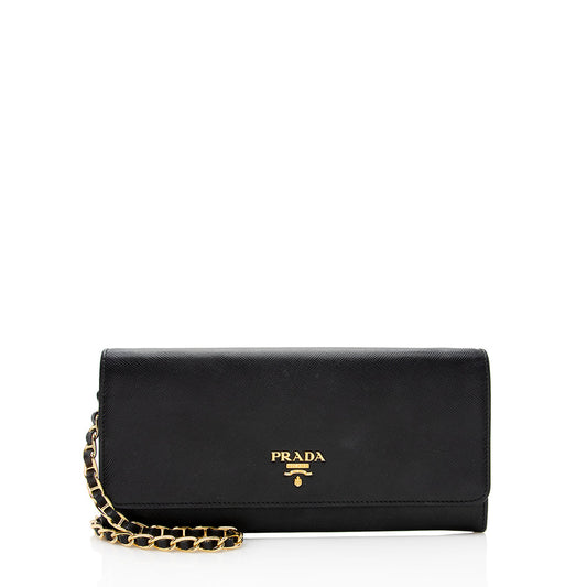Prada Saffiano Wallet on Chain Bag (SHF-19353)