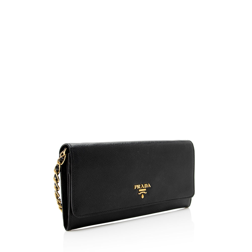 Prada Saffiano Wallet on Chain Bag (SHF-19353)