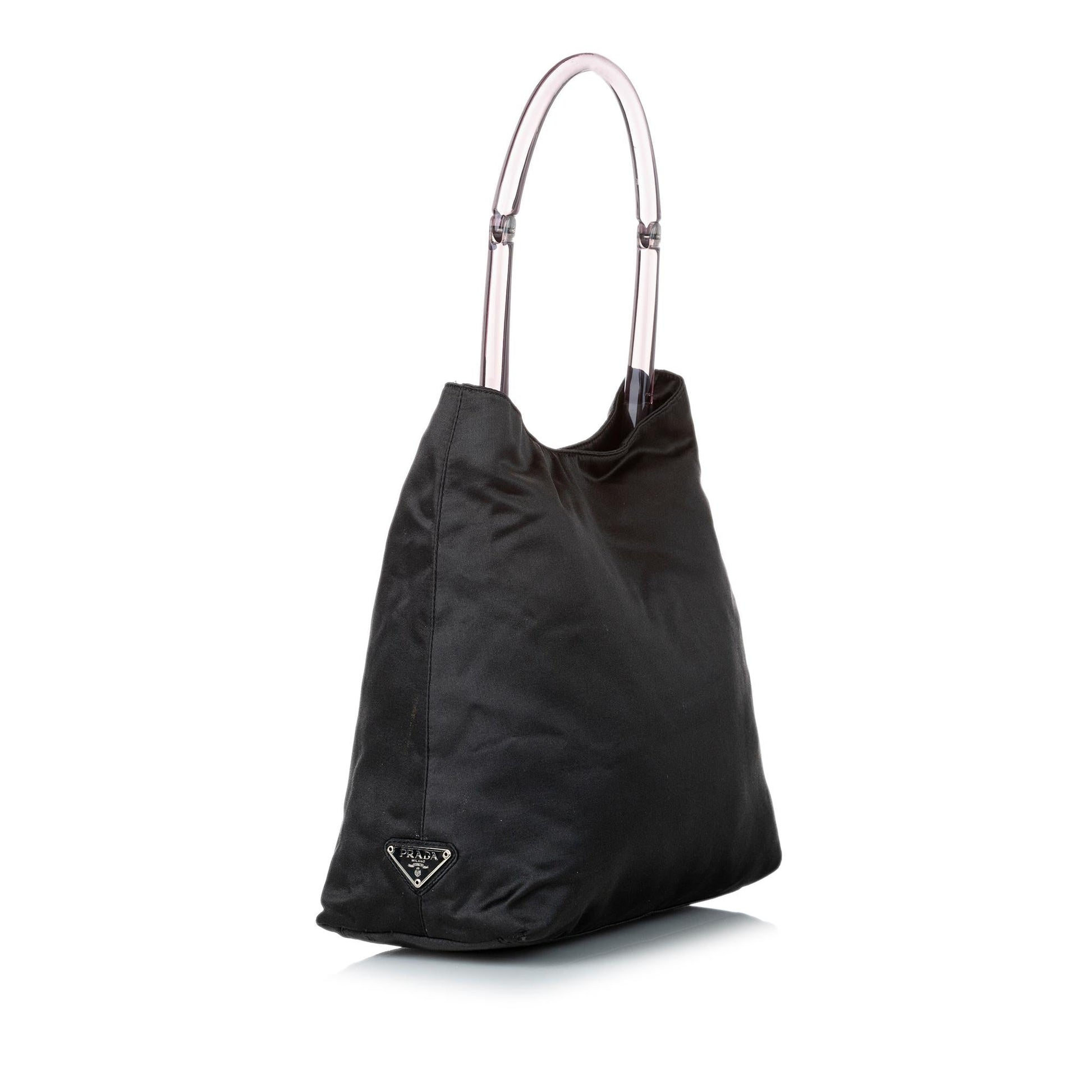 Prada Satin Handbag (SHG-37585)