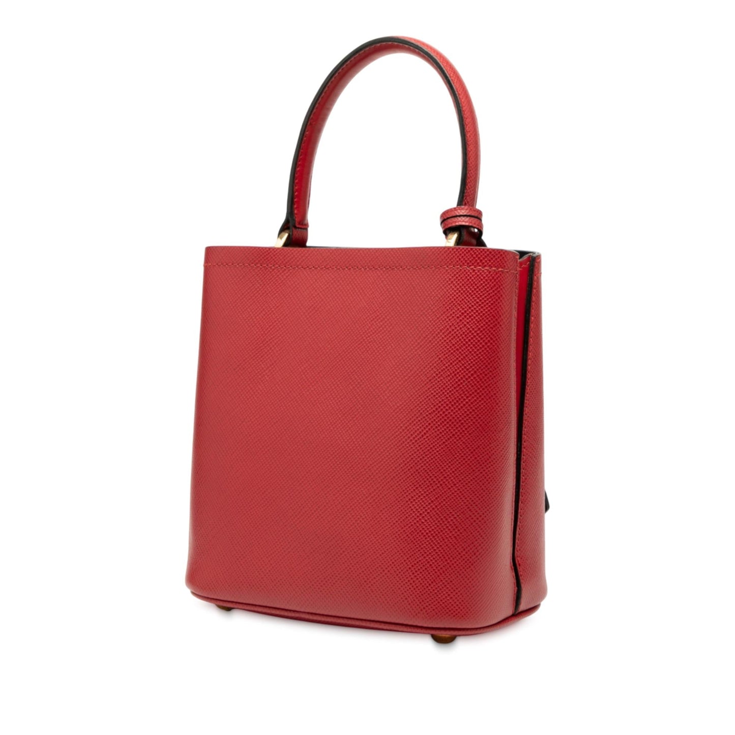 Prada Small Embellished Saffiano Cuir Panier Satchel