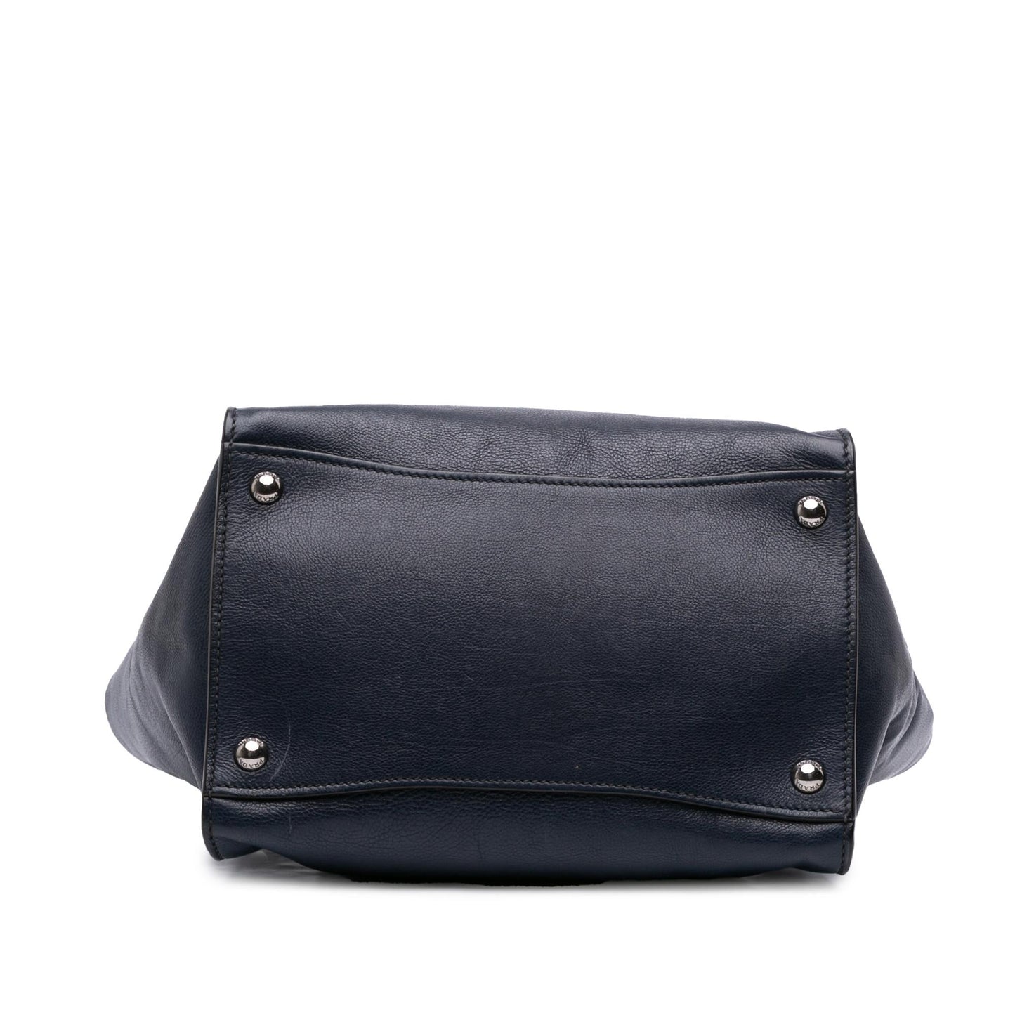 Prada Small Glace Calf Twin Pocket Satchel