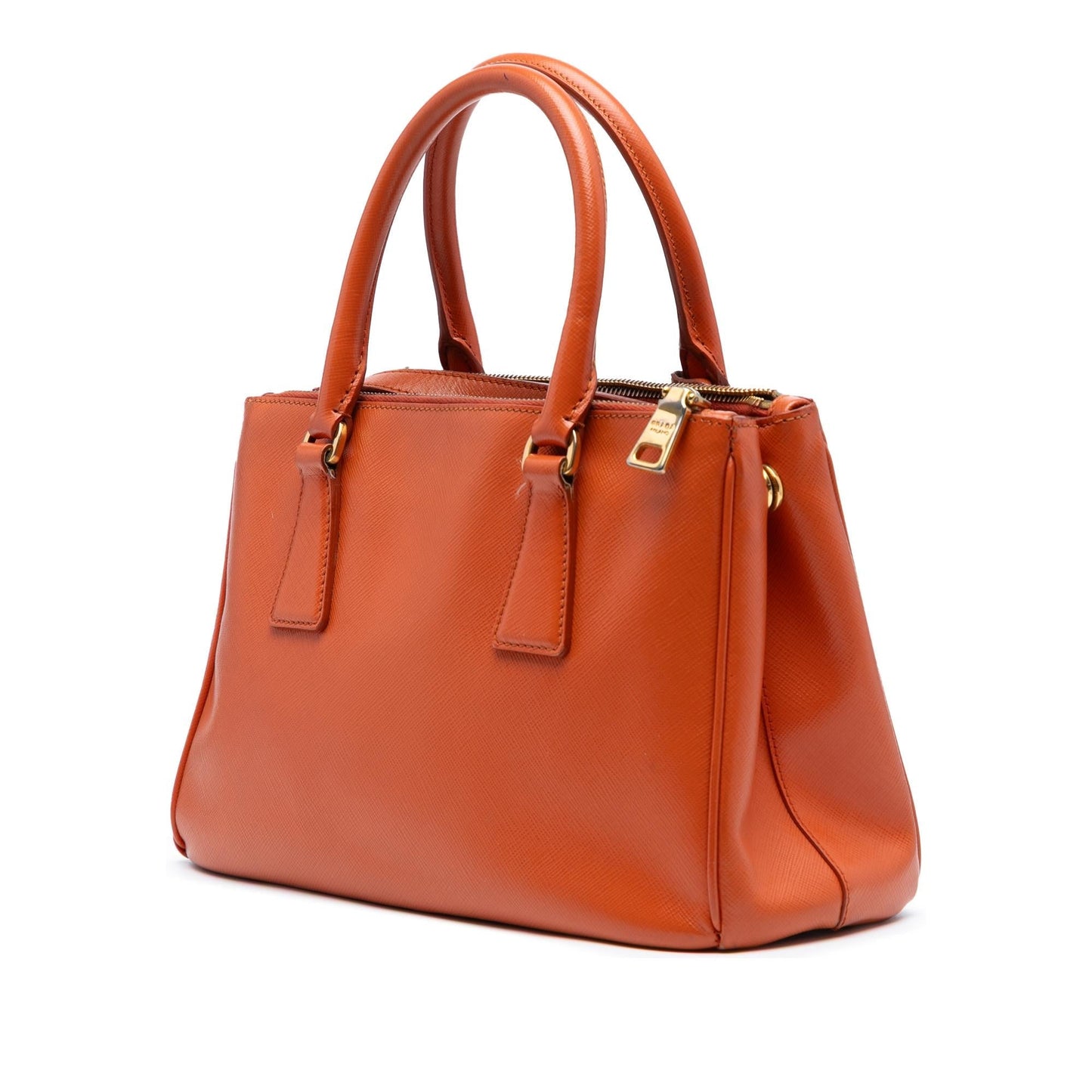 Prada Small Saffiano Lux Galleria Double Zip