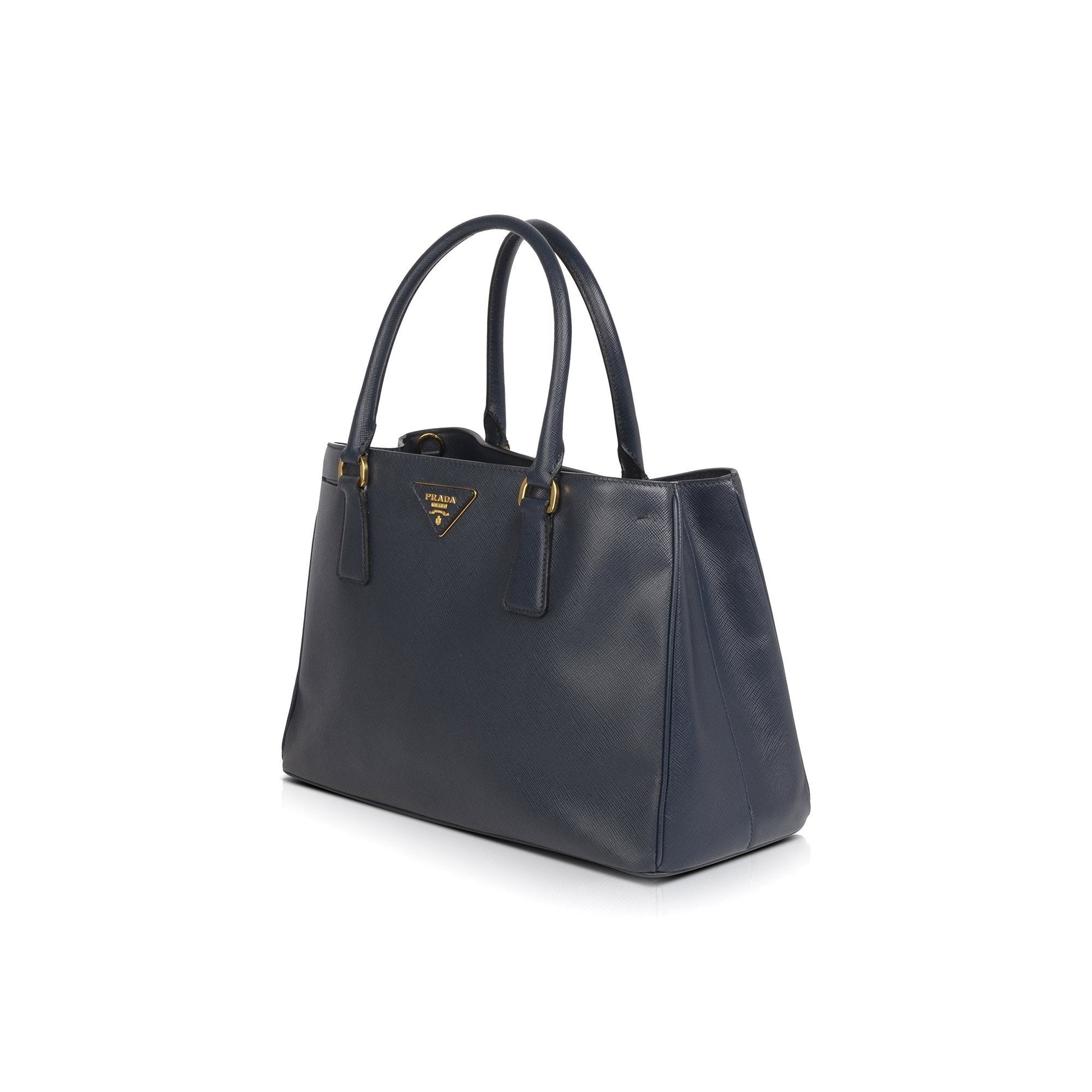 Prada Small Saffiano Lux Galleria Zip Tote