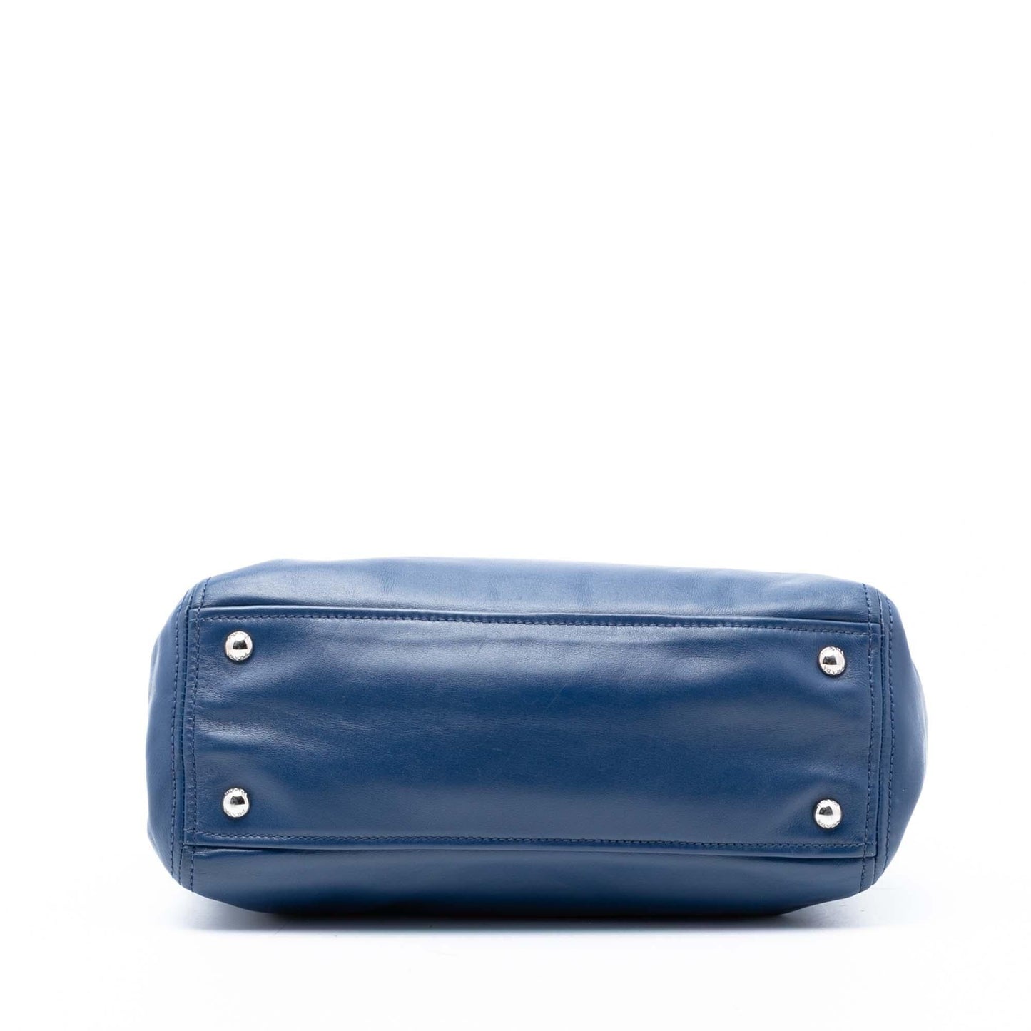 Prada Soft Calf Double Zip Satchel