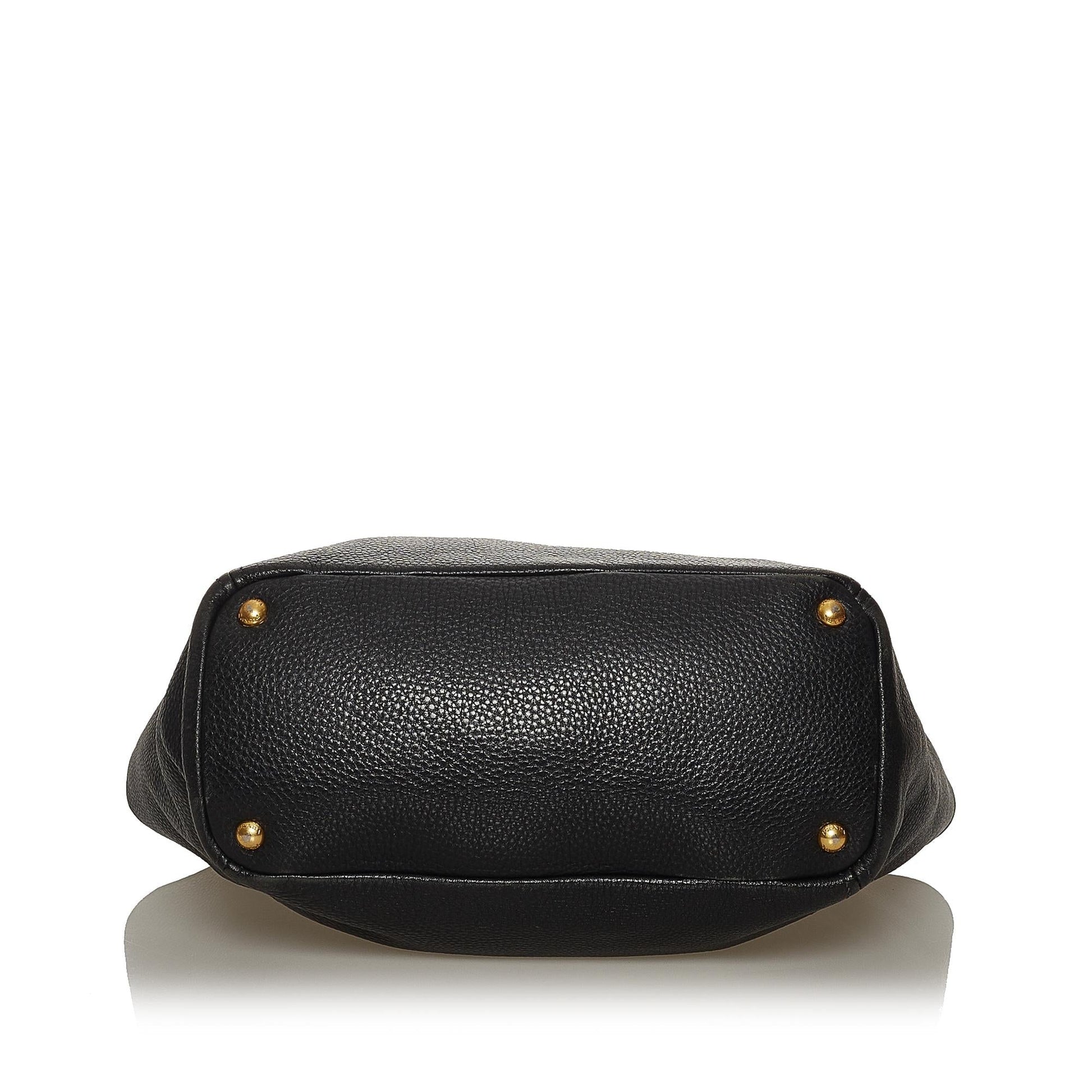 Prada Soft Calf Leather Satchel (SHG-29235)