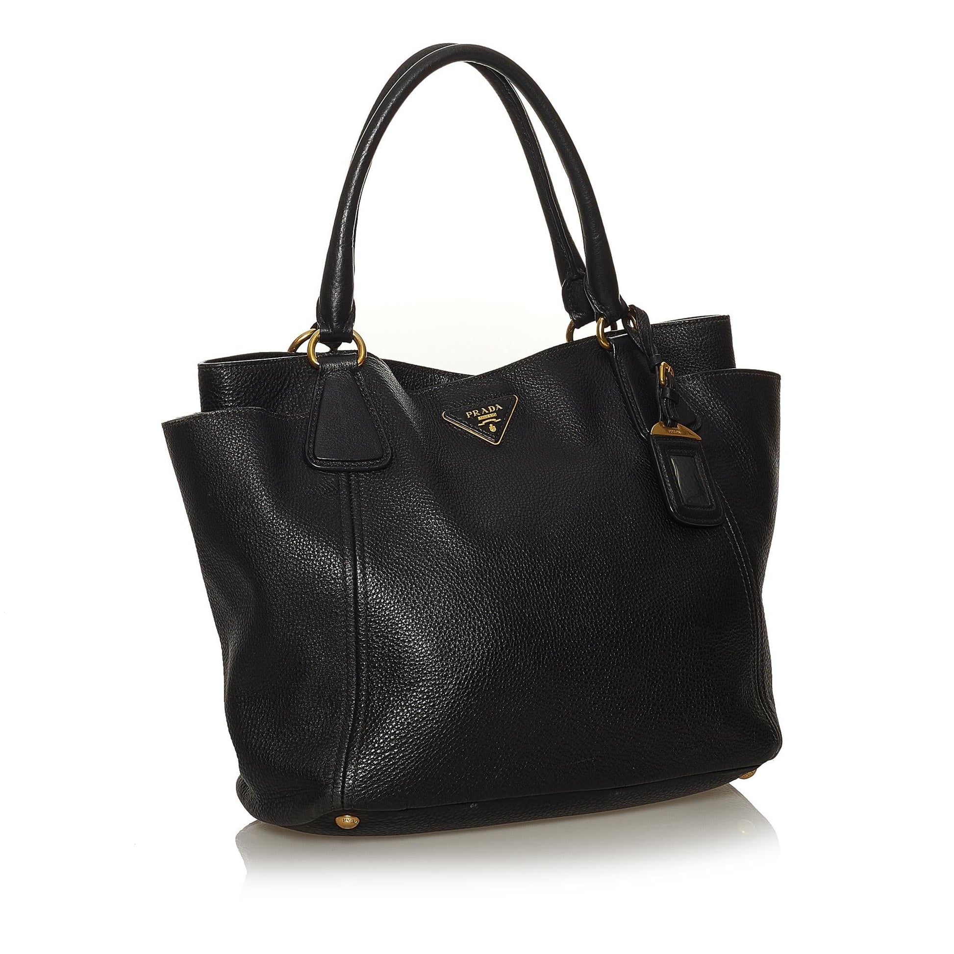 Prada Soft Calf Leather Satchel (SHG-29235)
