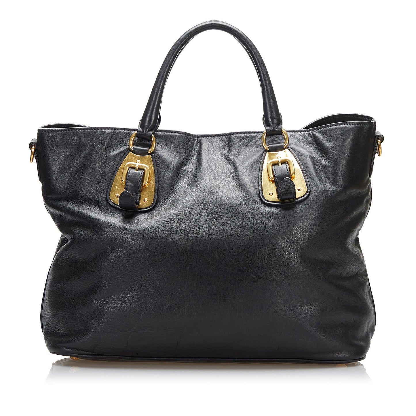 Prada Soft Calf Shopping Tote (SHG-36488)
