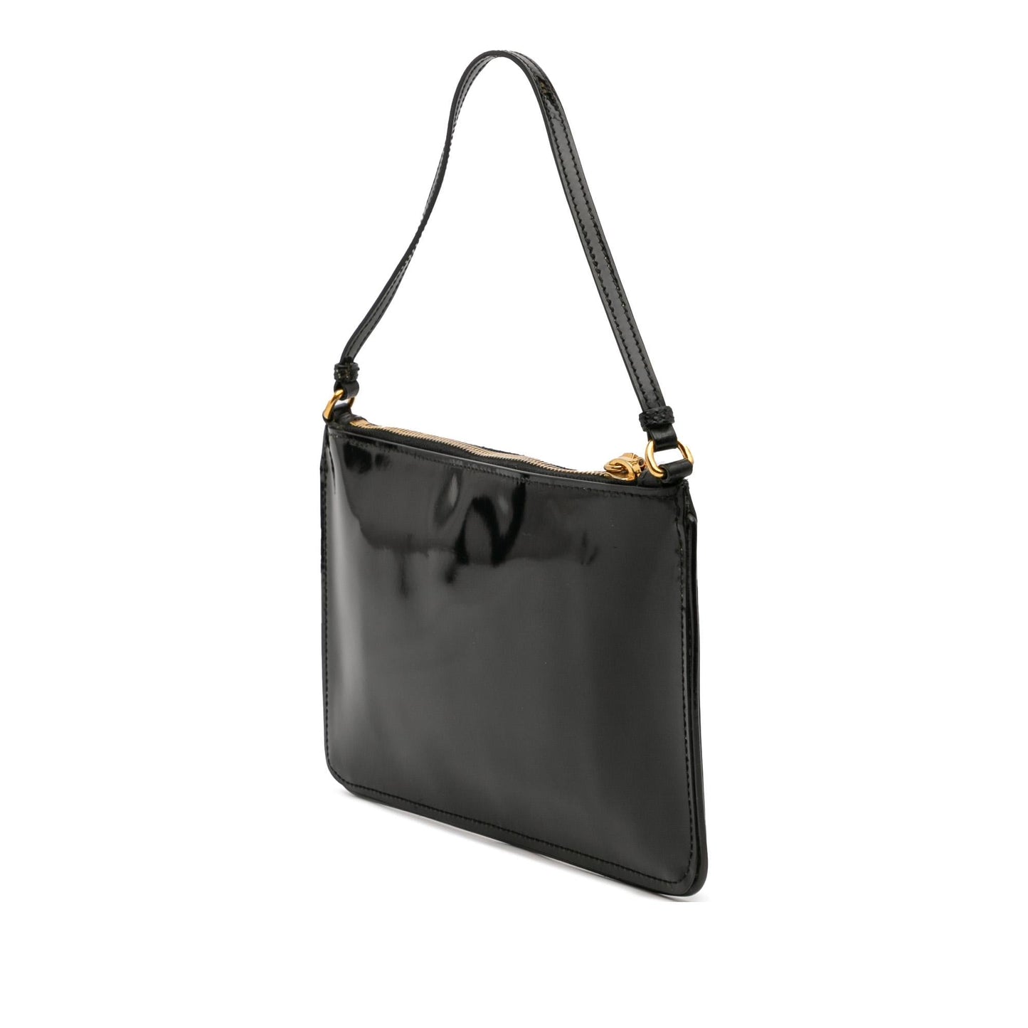Prada Spazzolato Bow Pochette