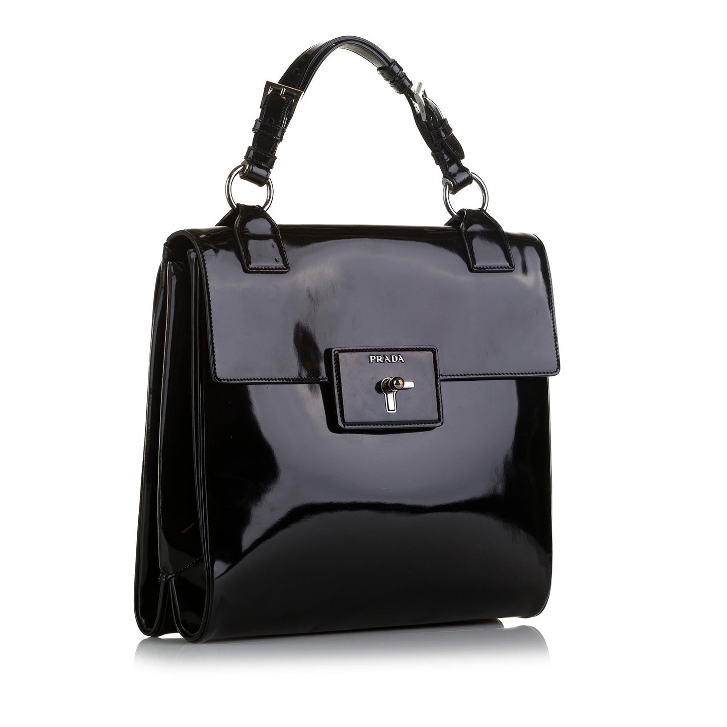 Prada Spazzolato Handbag (SHG-YMi3oU)