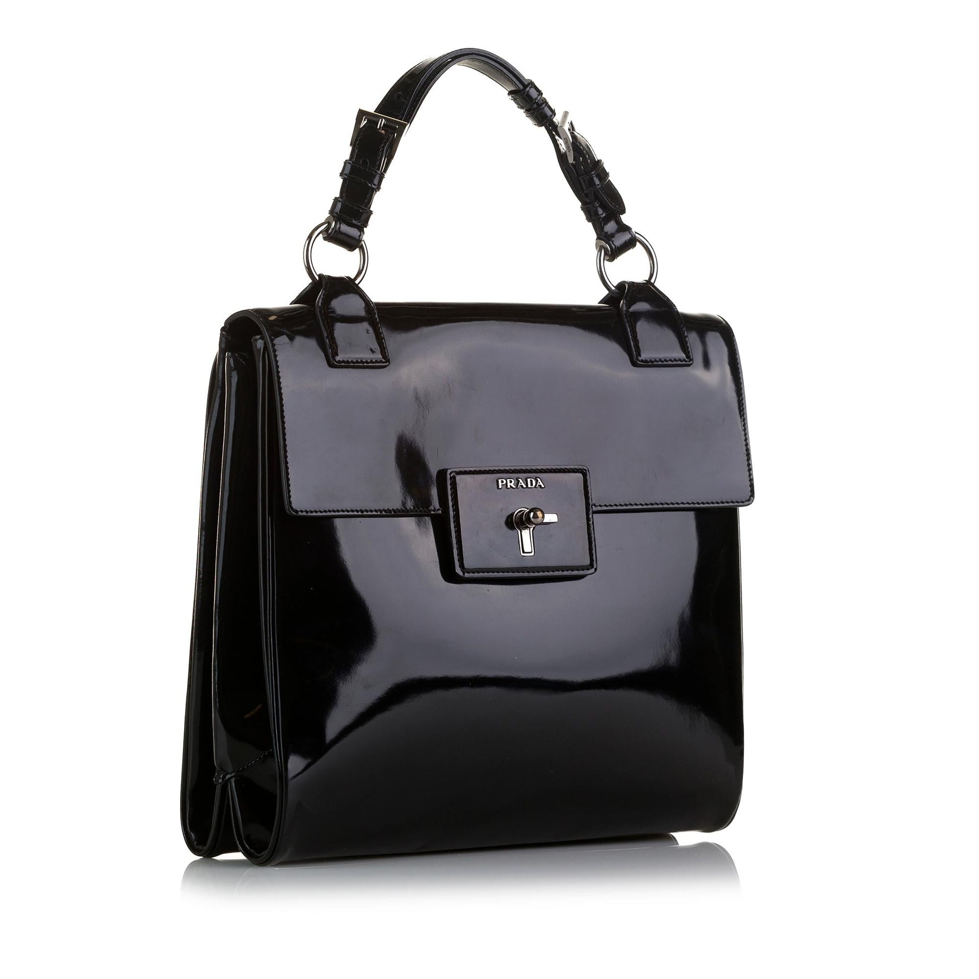 Prada Spazzolato Handbag (SHG-YMi3oU)