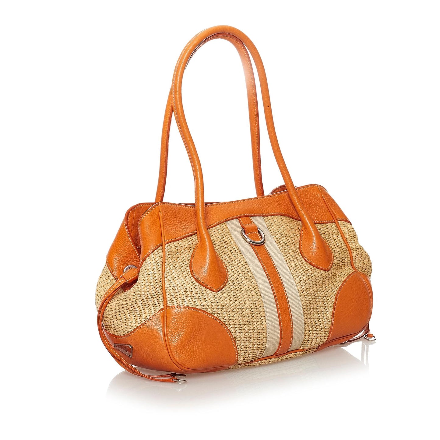 Prada Straw Shoulder Bag (SHG-31720)