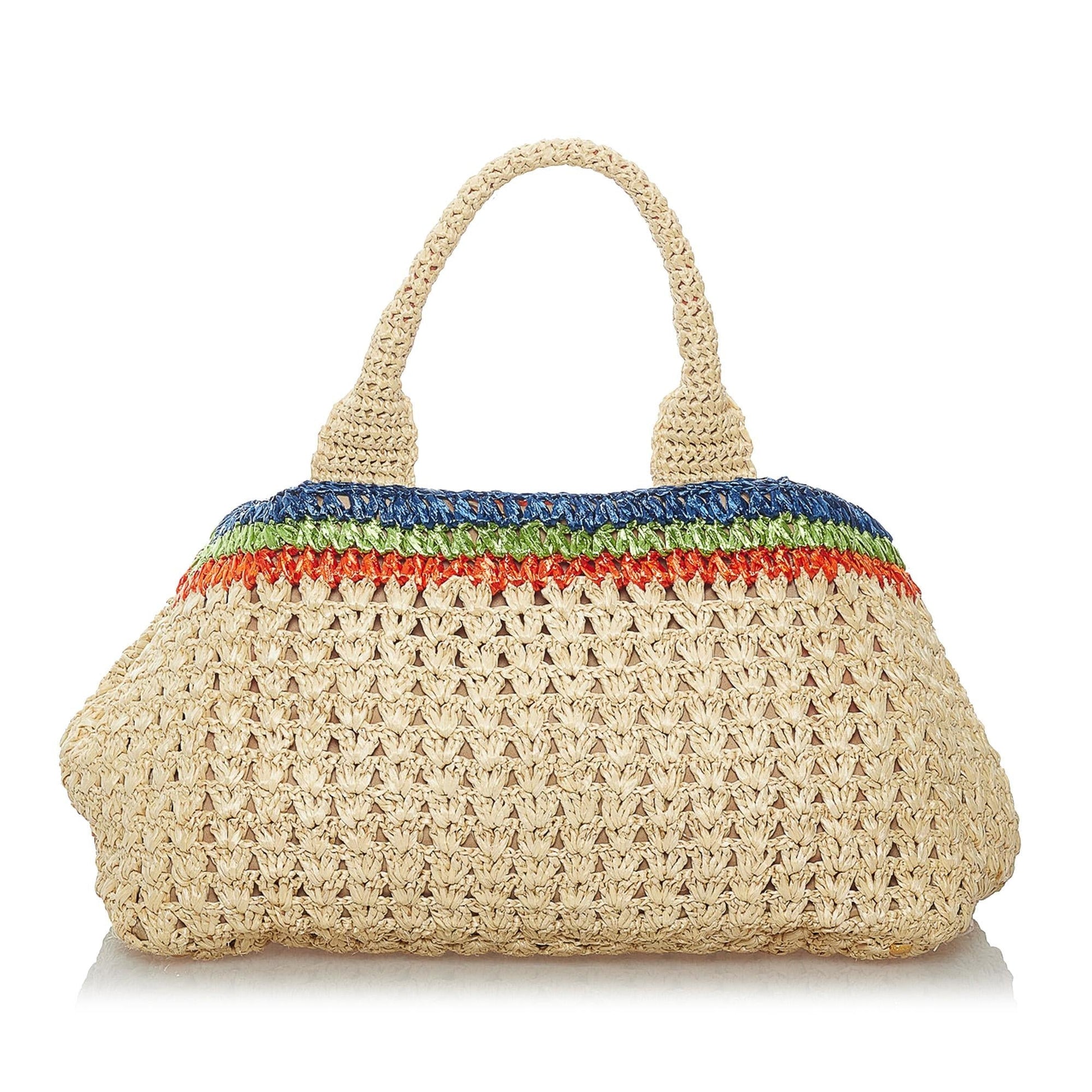 Prada Straw Tote (SHG-29948)