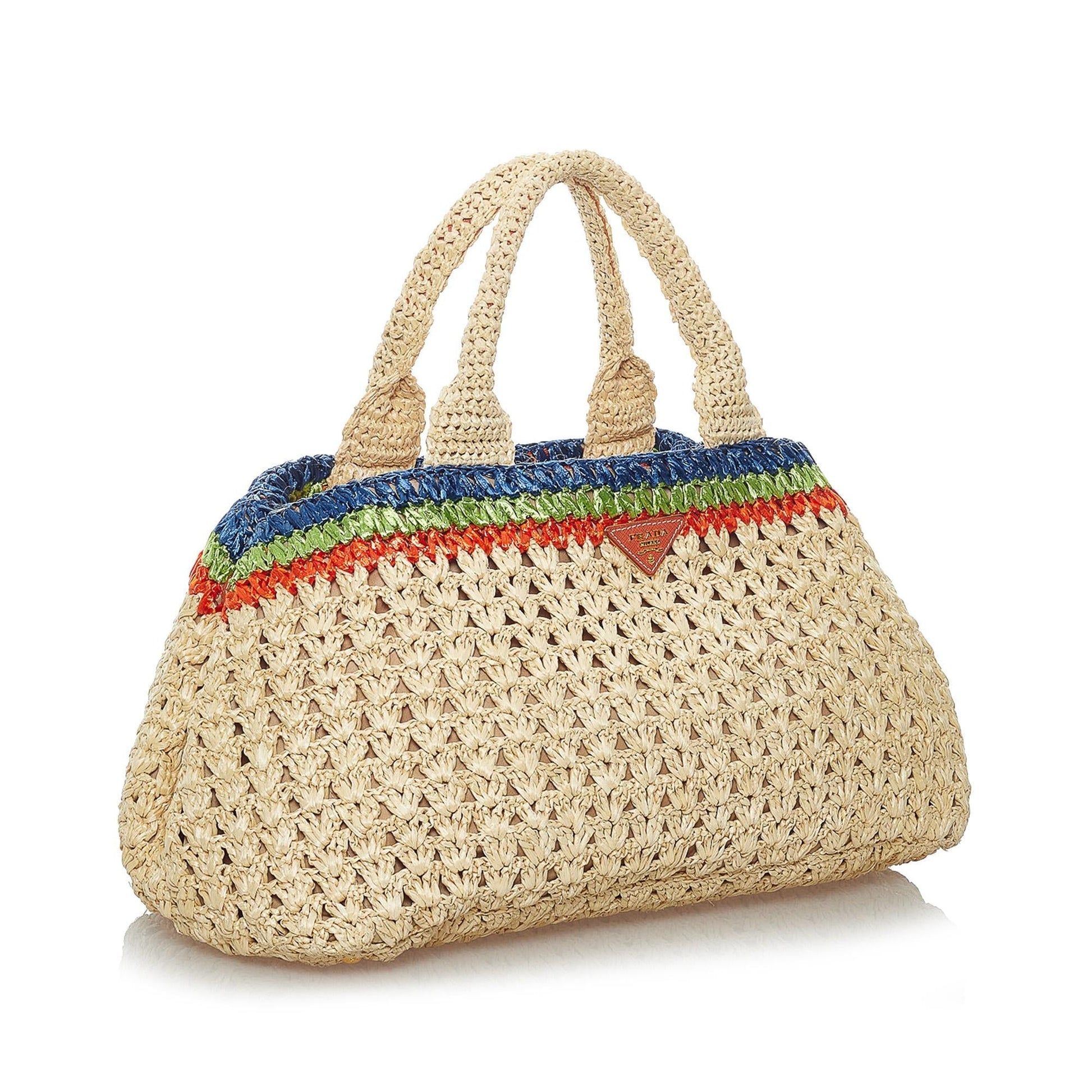 Prada Straw Tote (SHG-29948)