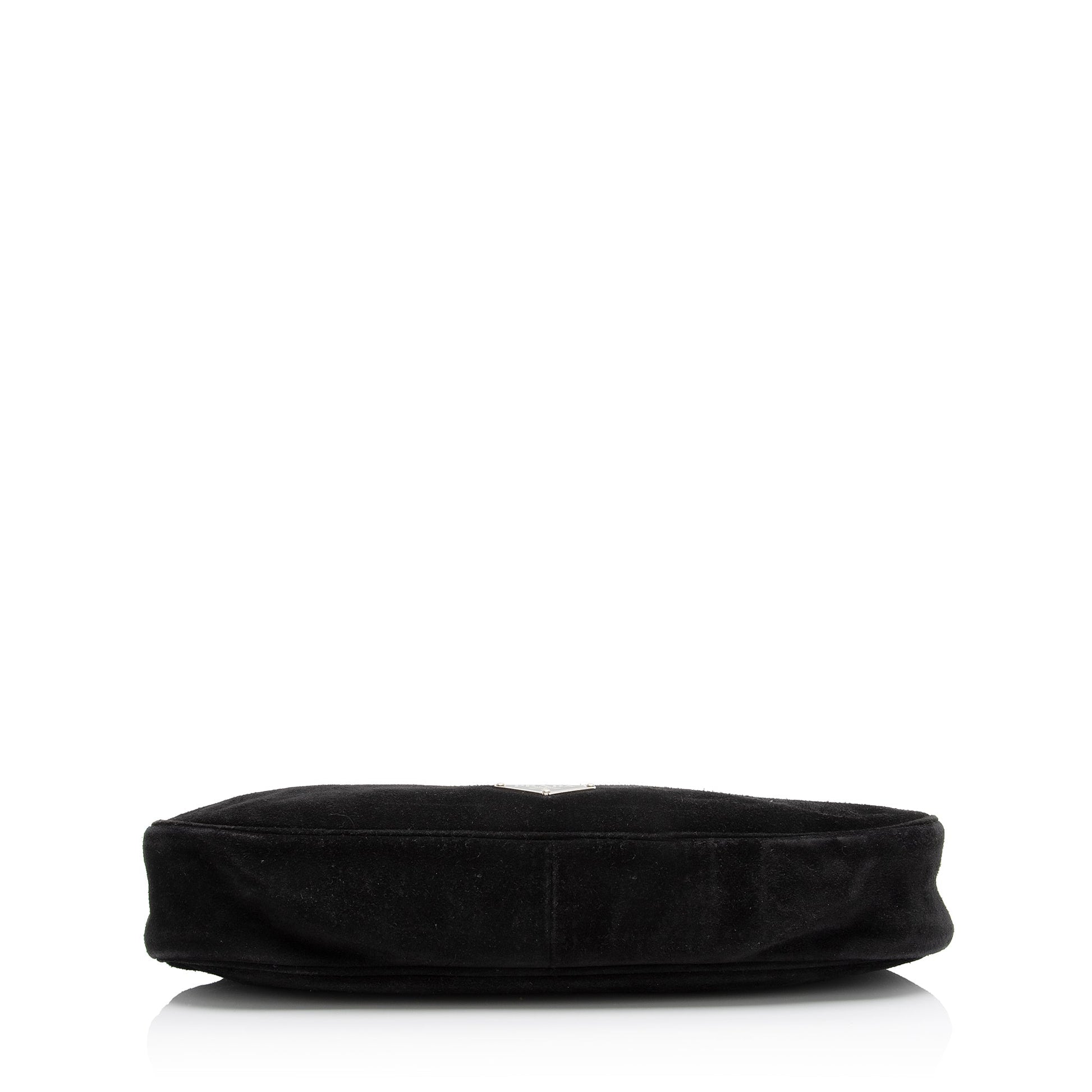Prada Suede Camoscio Cross Hobo (SHF-23634)