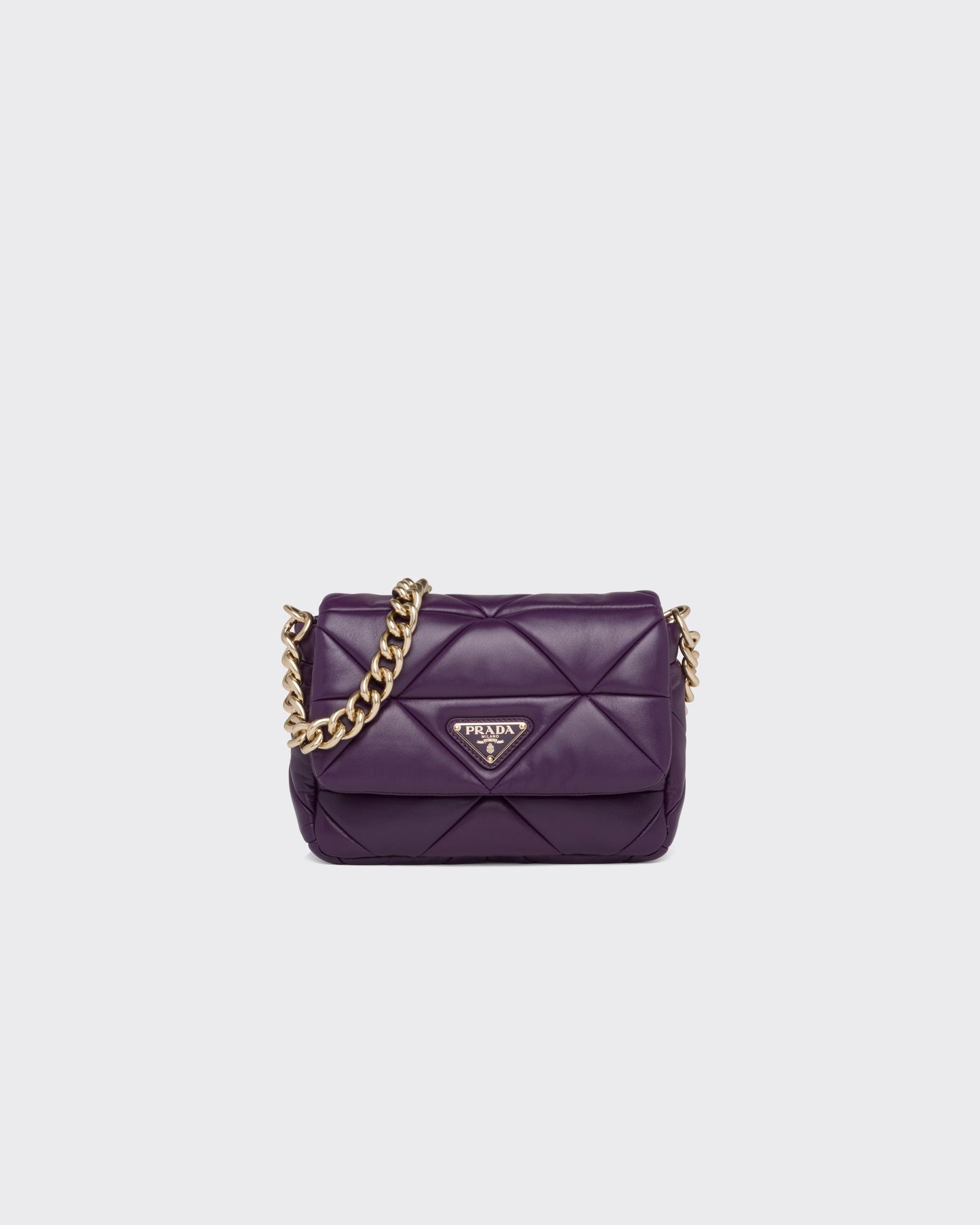 PRADA SYSTEM NAPPA LEATHER PATCHWORK BAG - Style 2