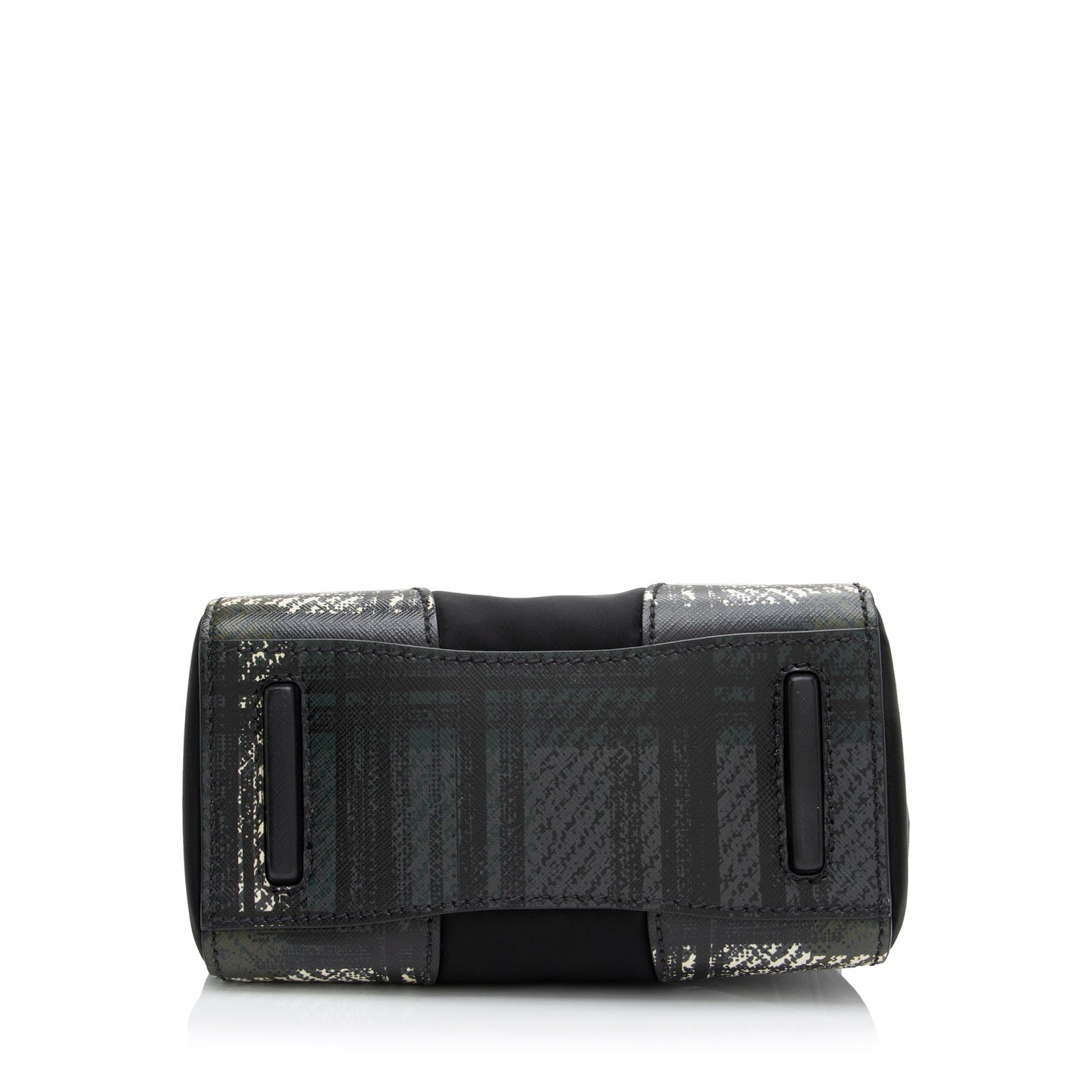 Prada Tartan Saffiano Tessuto Mini Satchel (SHF-RCtTdy)