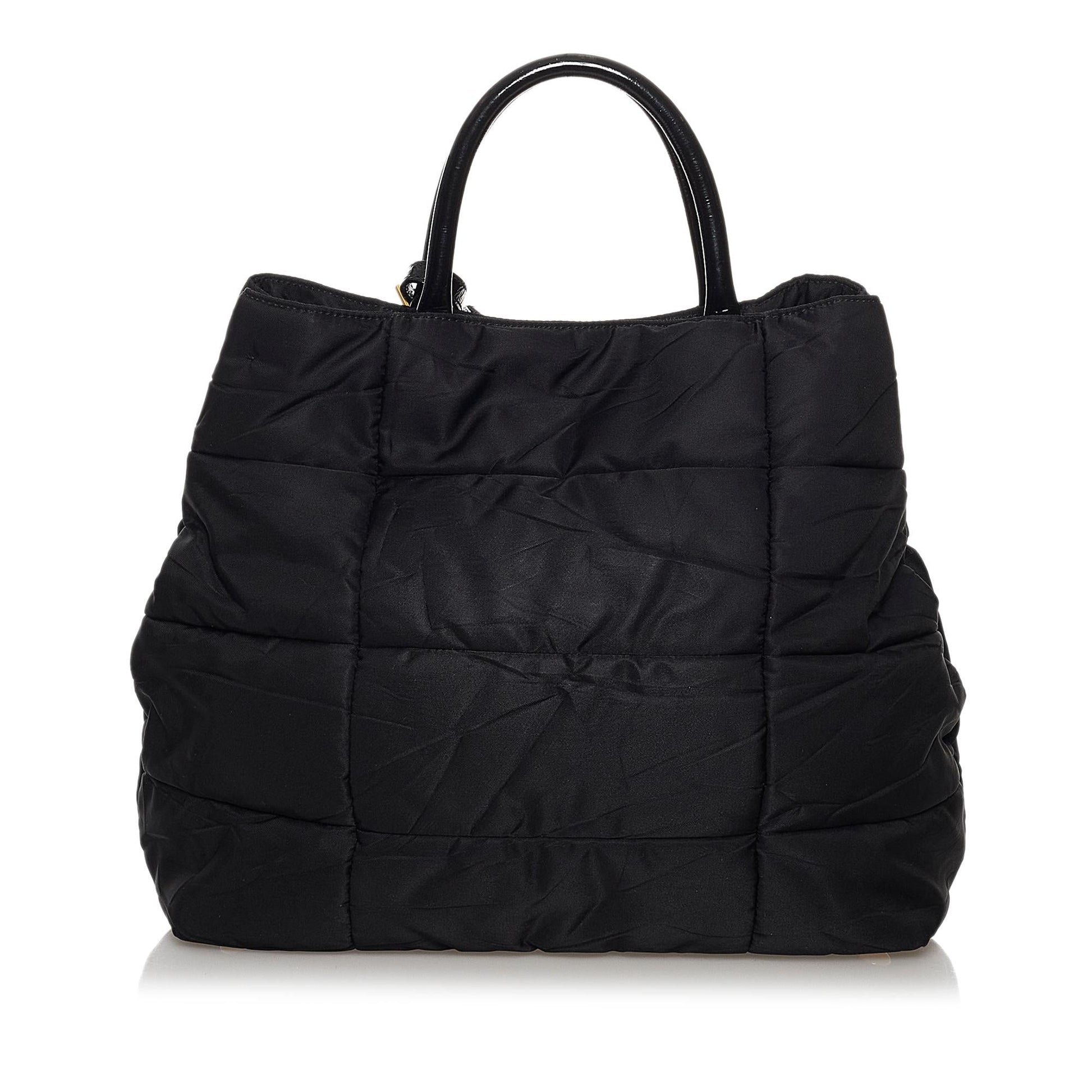 Prada Tessuto Bomber Handbag (SHG-29975)